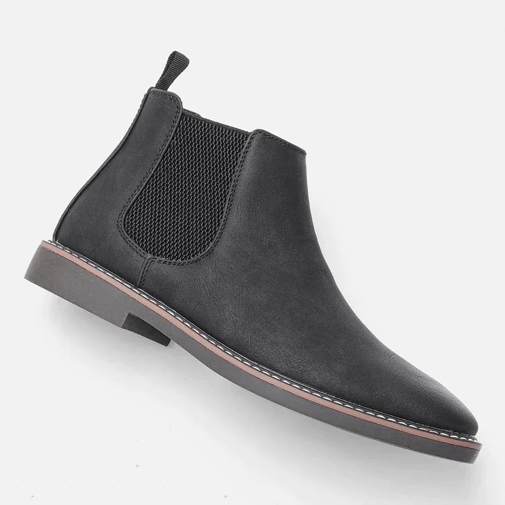 Men's Boots – Comfortable Leather-Look – Stylish and Durable Shoes for Every Occasion