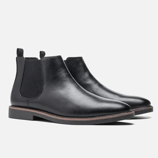 Men's Boots – Comfortable Leather-Look – Stylish and Durable Shoes for Every Occasion