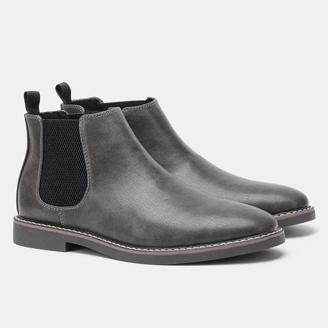 Men's Boots – Comfortable Leather-Look – Stylish and Durable Shoes for Every Occasion