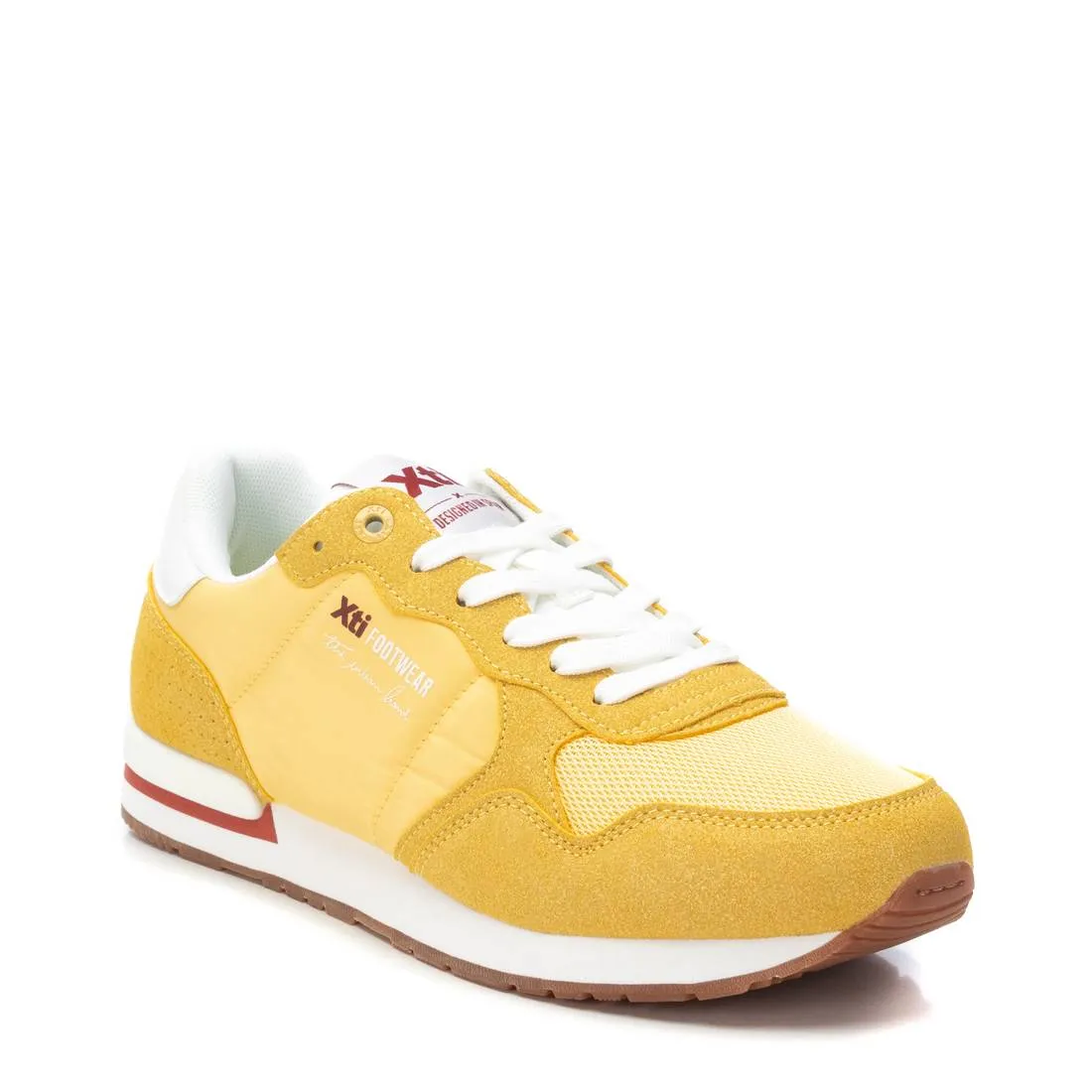 Men's Classic Sneakers Marty By Xti-141211-Yellow