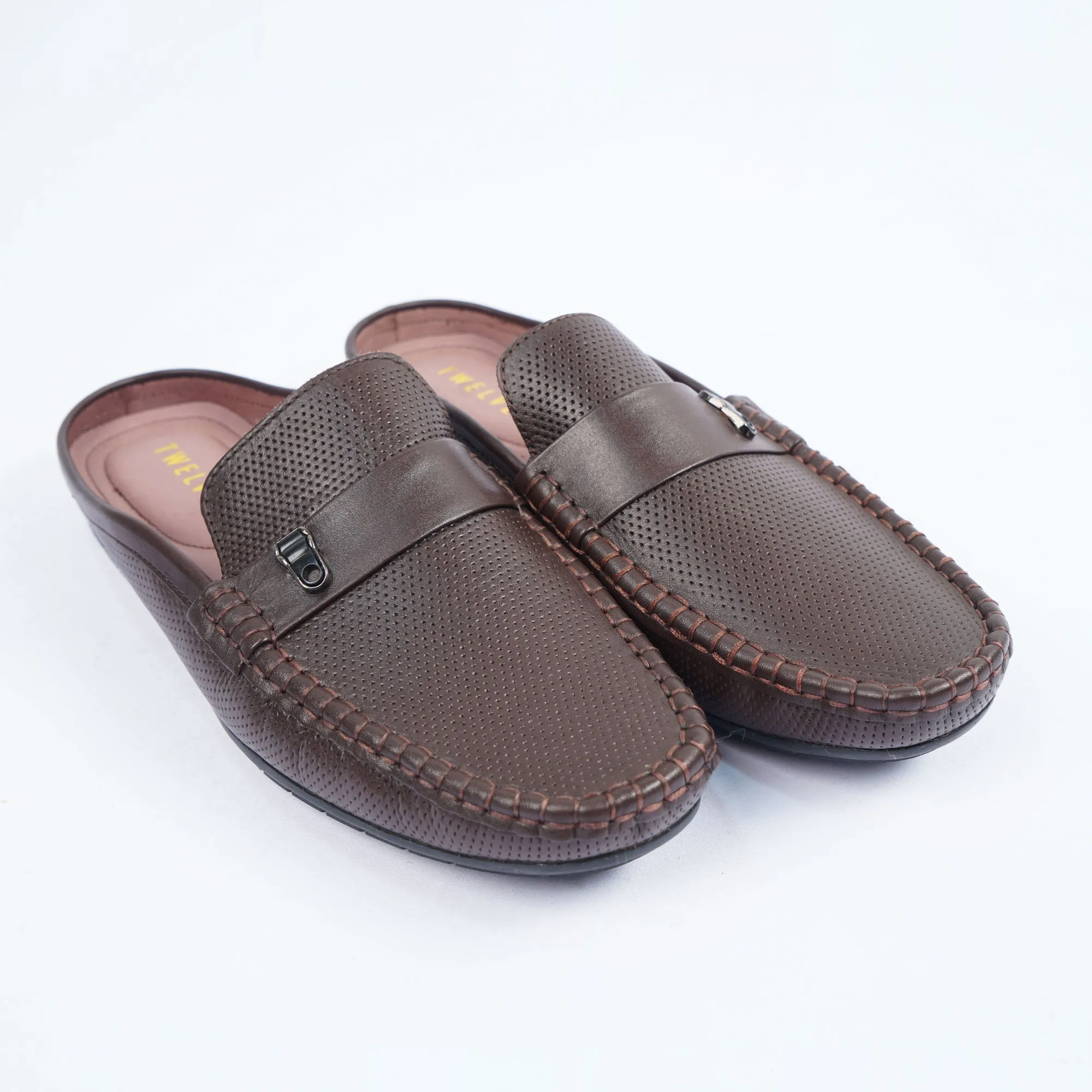 Mens Dark Brown Loafers