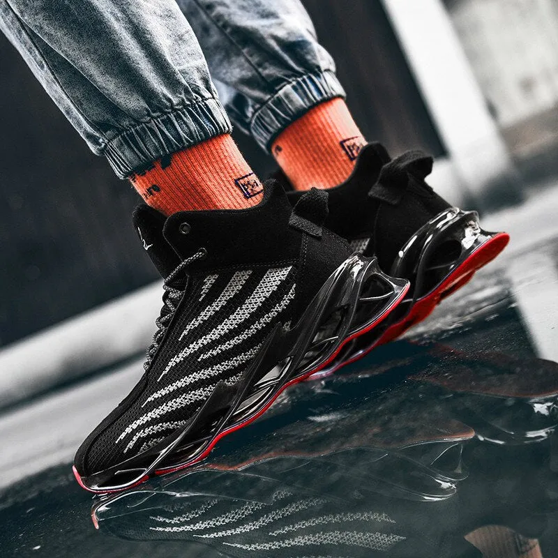 Men's Luxury Brand Running Shoes Comfortable Breathable Outdoor Sneakers