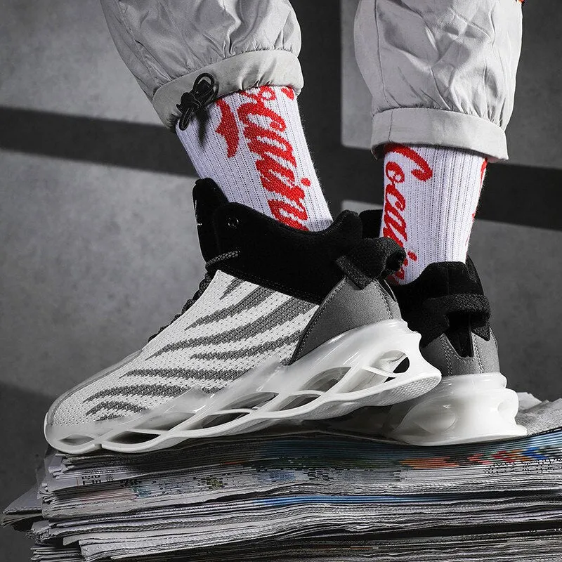 Men's Luxury Brand Running Shoes Comfortable Breathable Outdoor Sneakers