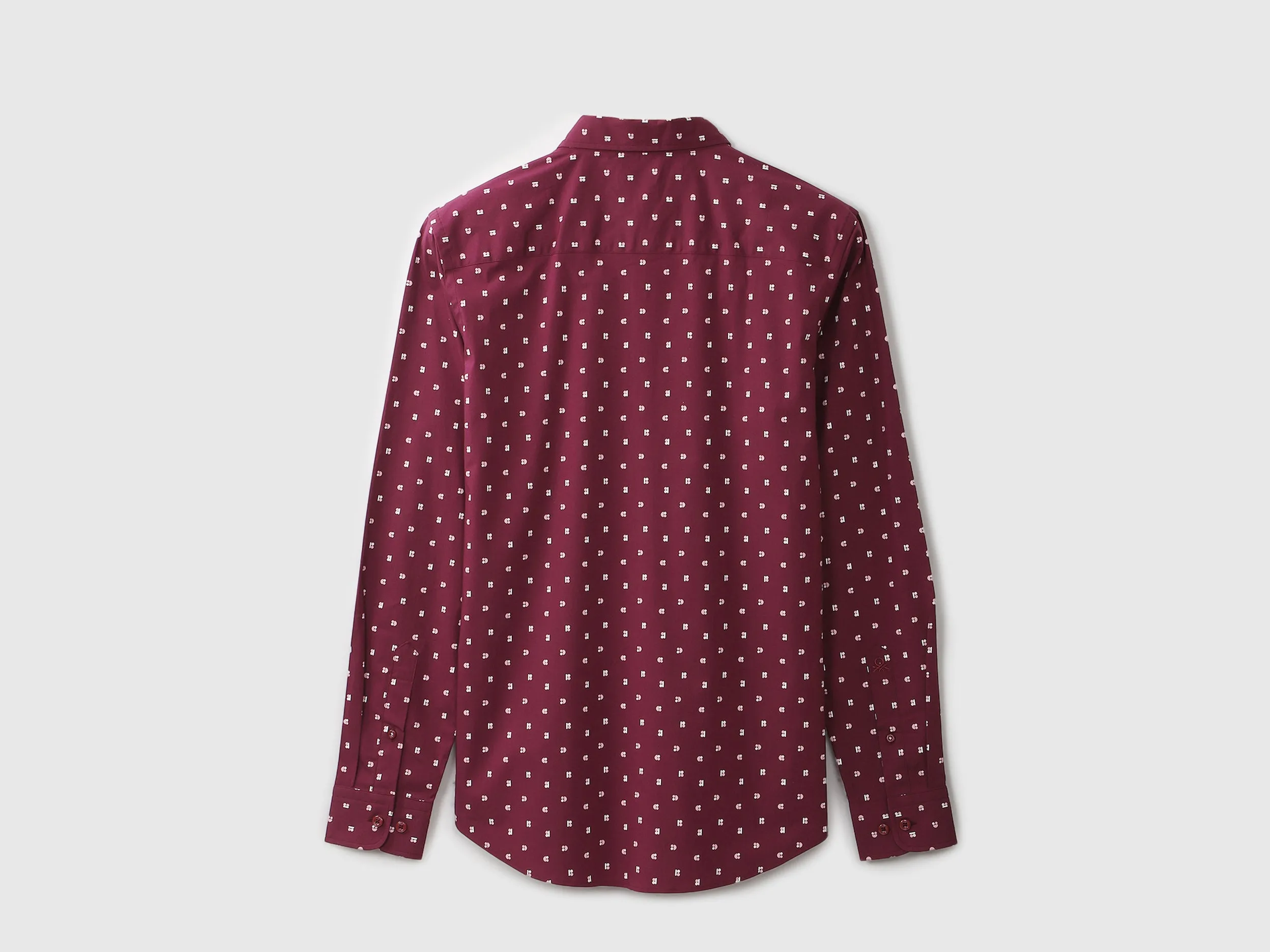 Mens Slim Fit Printed Shirt