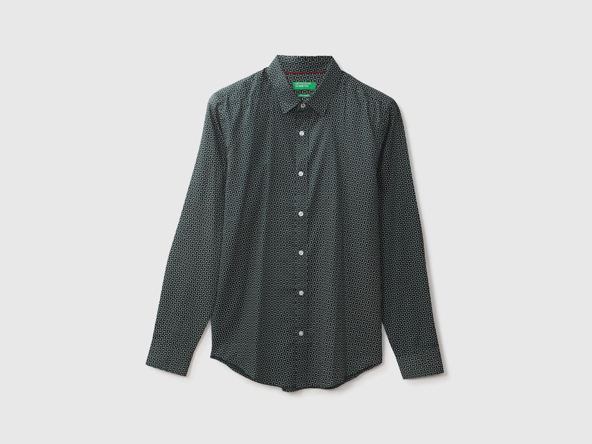 Mens Slim Fit Printed Shirt