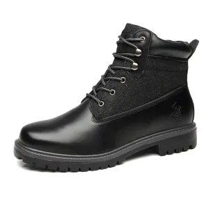 Men's Snow Winter Lace Up Boots Casual Comfortable Dress Boots for Men