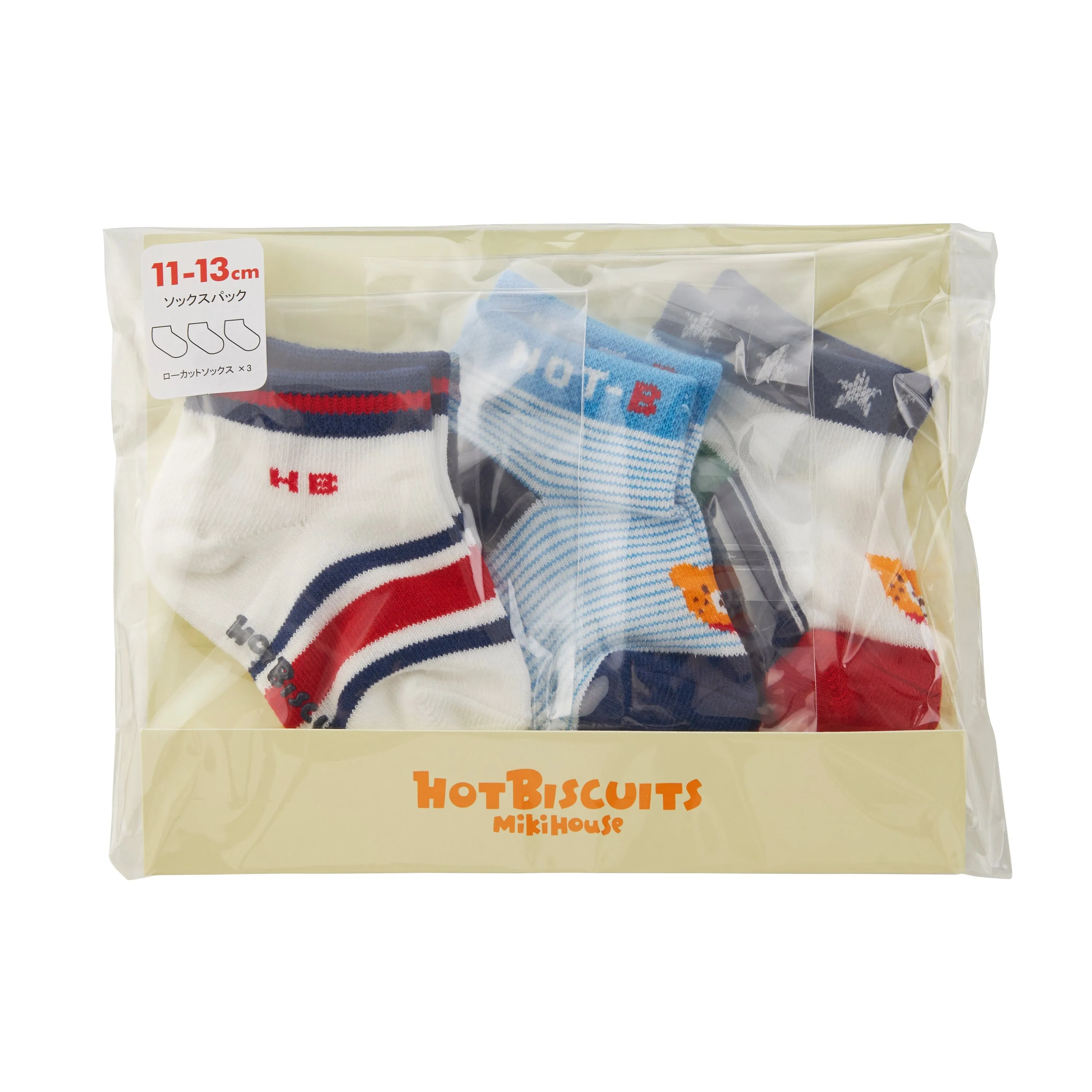 MIKIHOUSE HOT BISCUITS SOCKS SET