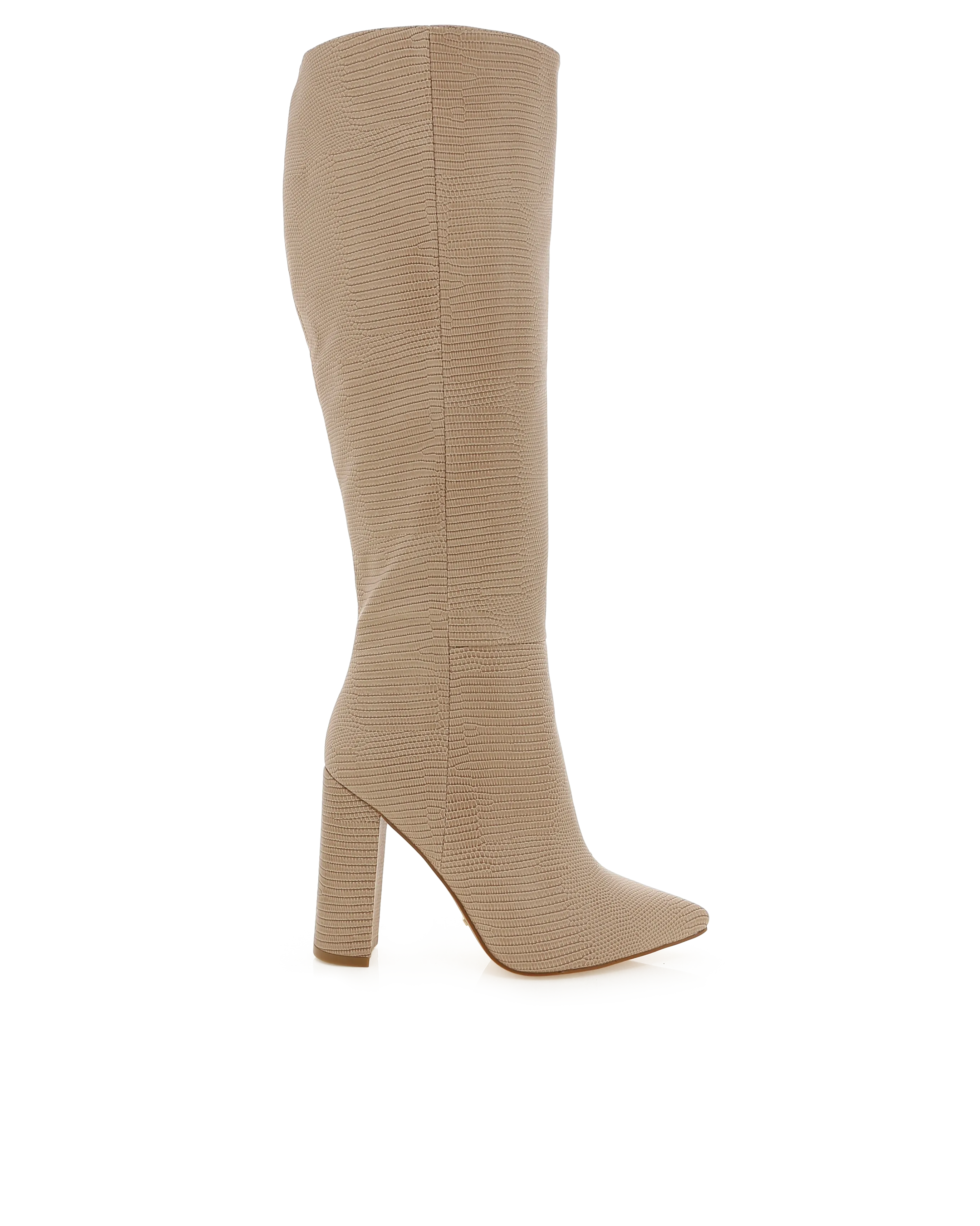 Milla Boot - Light Taupe Scale