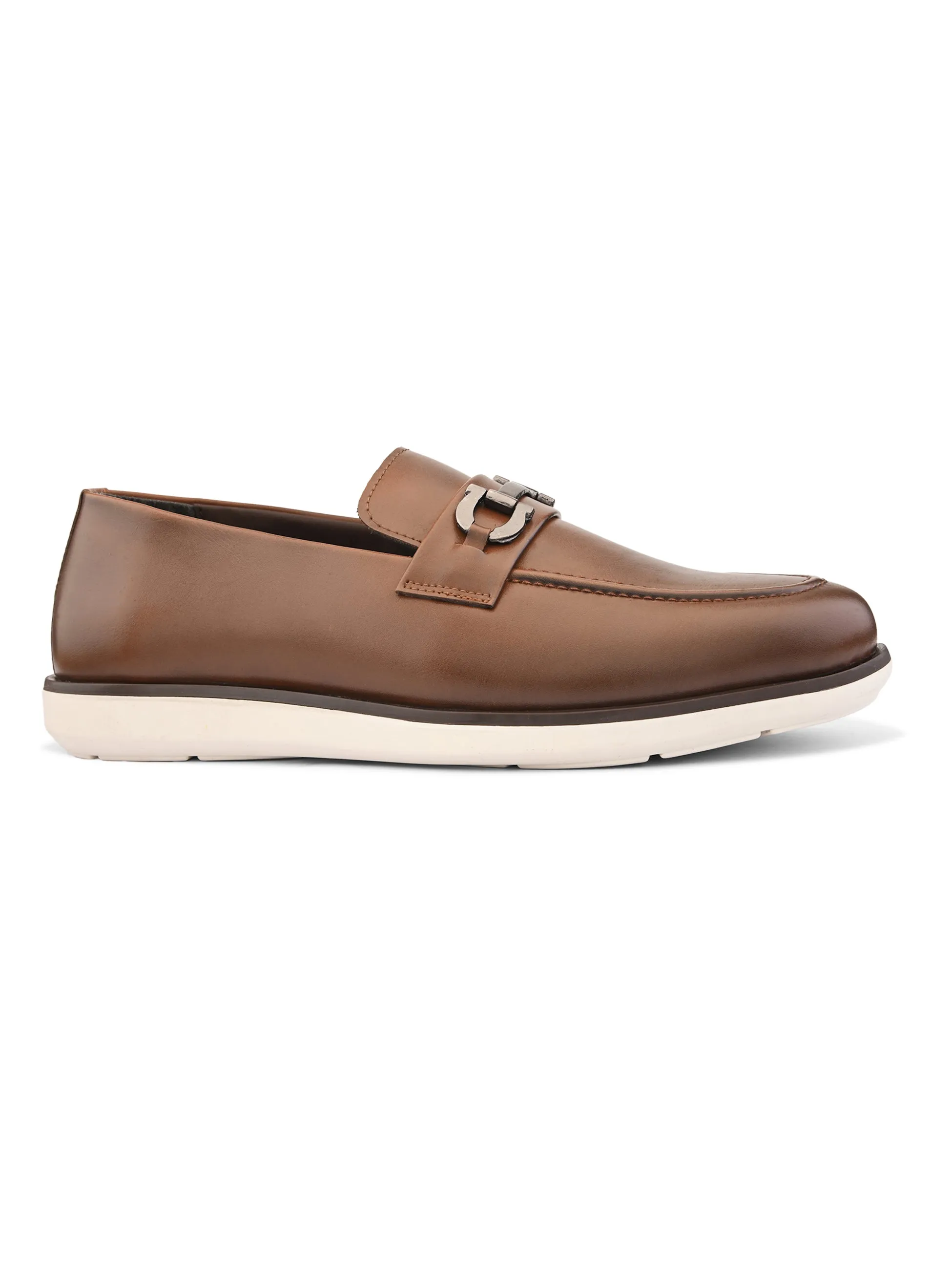 Mirage Tan Buckle Sneakers