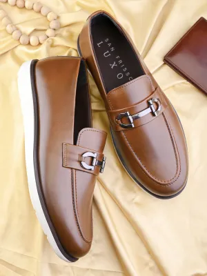 Mirage Tan Buckle Sneakers