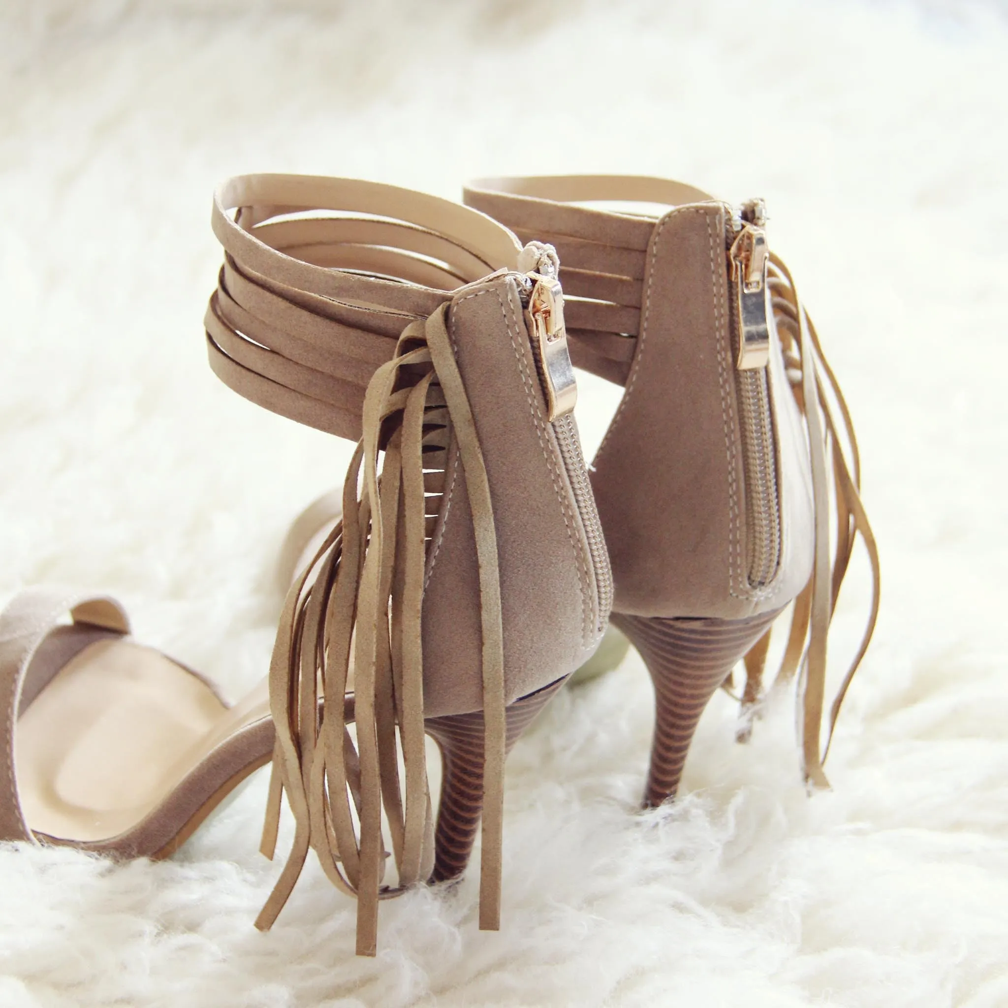 Monaco Fringe Heels