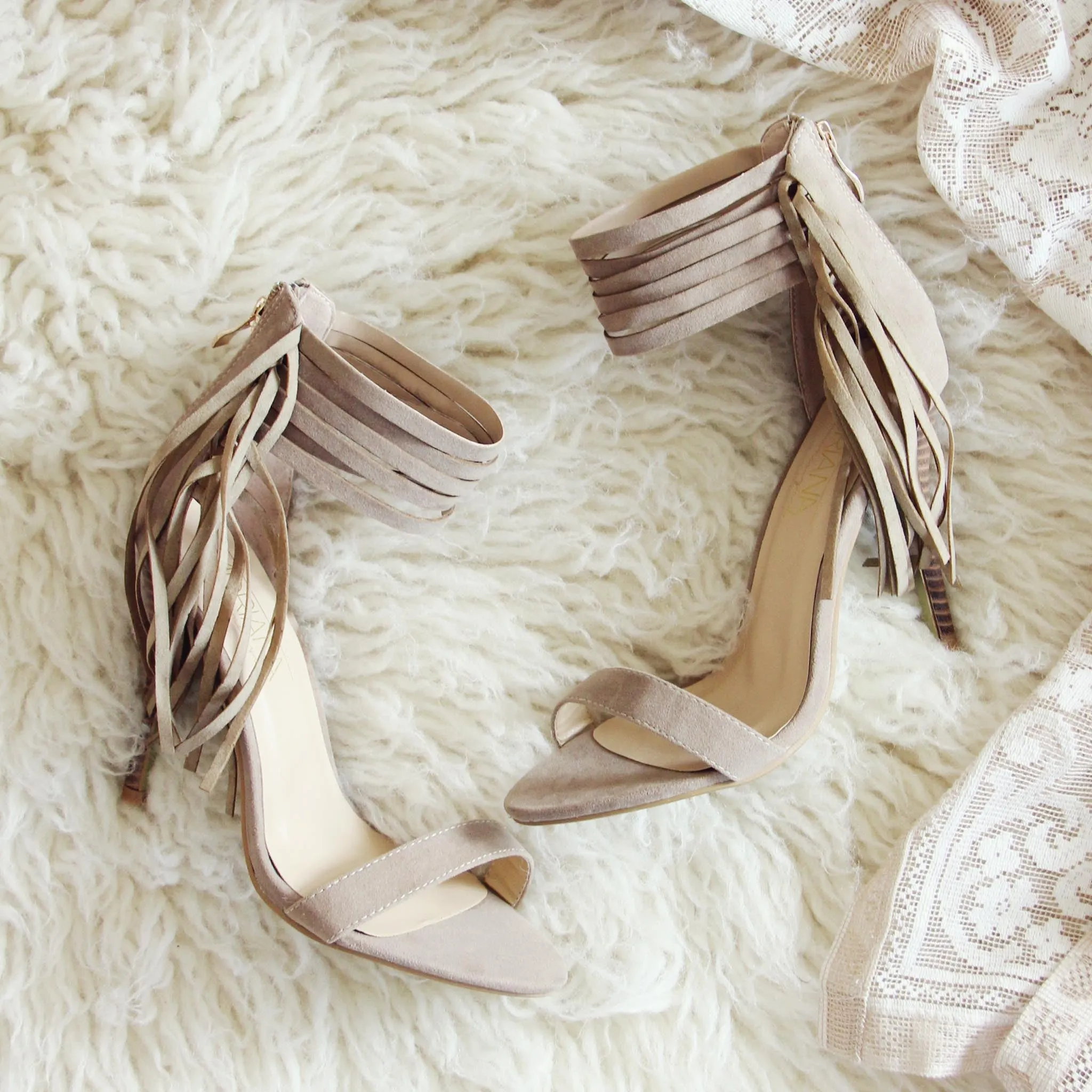 Monaco Fringe Heels