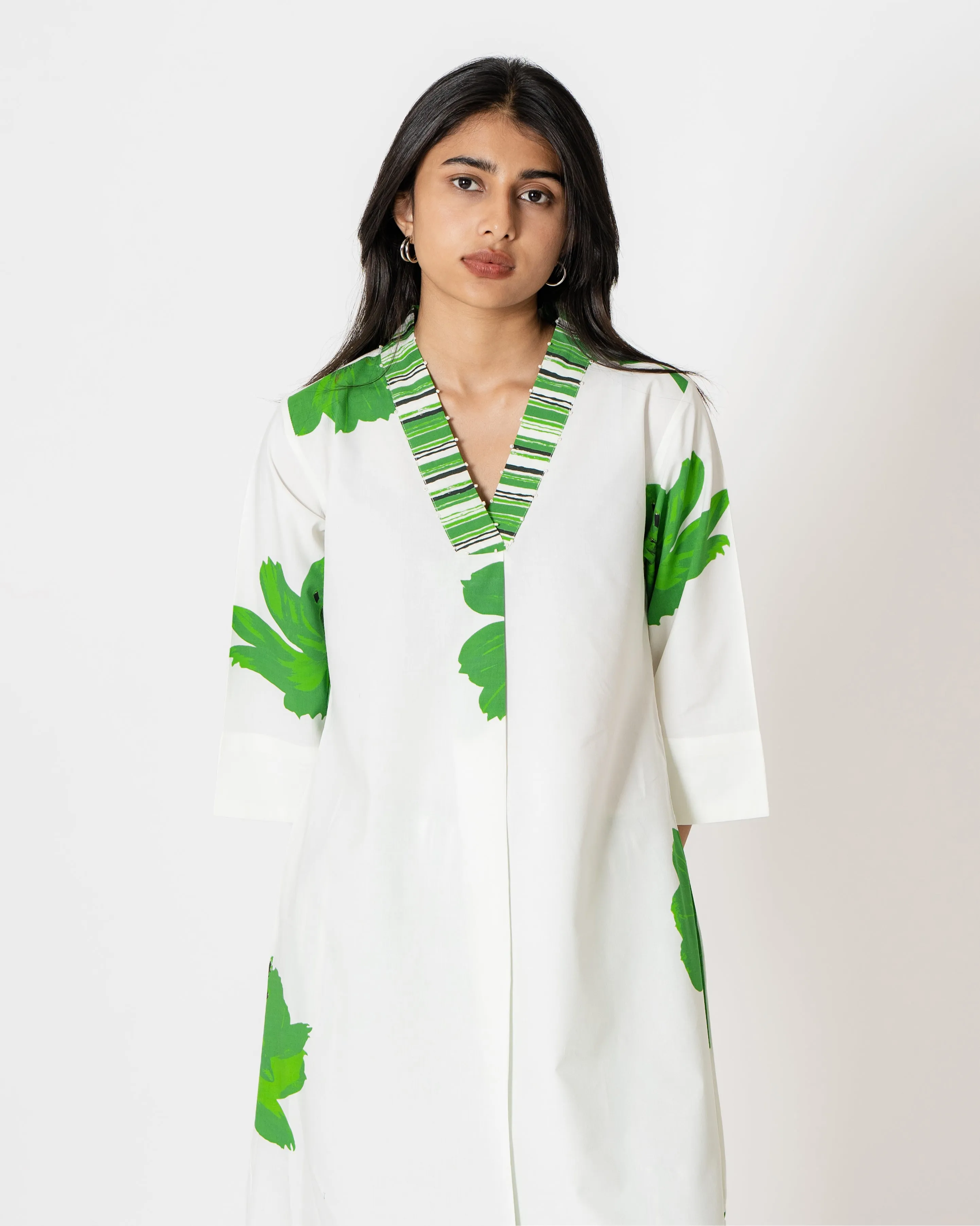 Morning Garden Digital Print Kurta Set