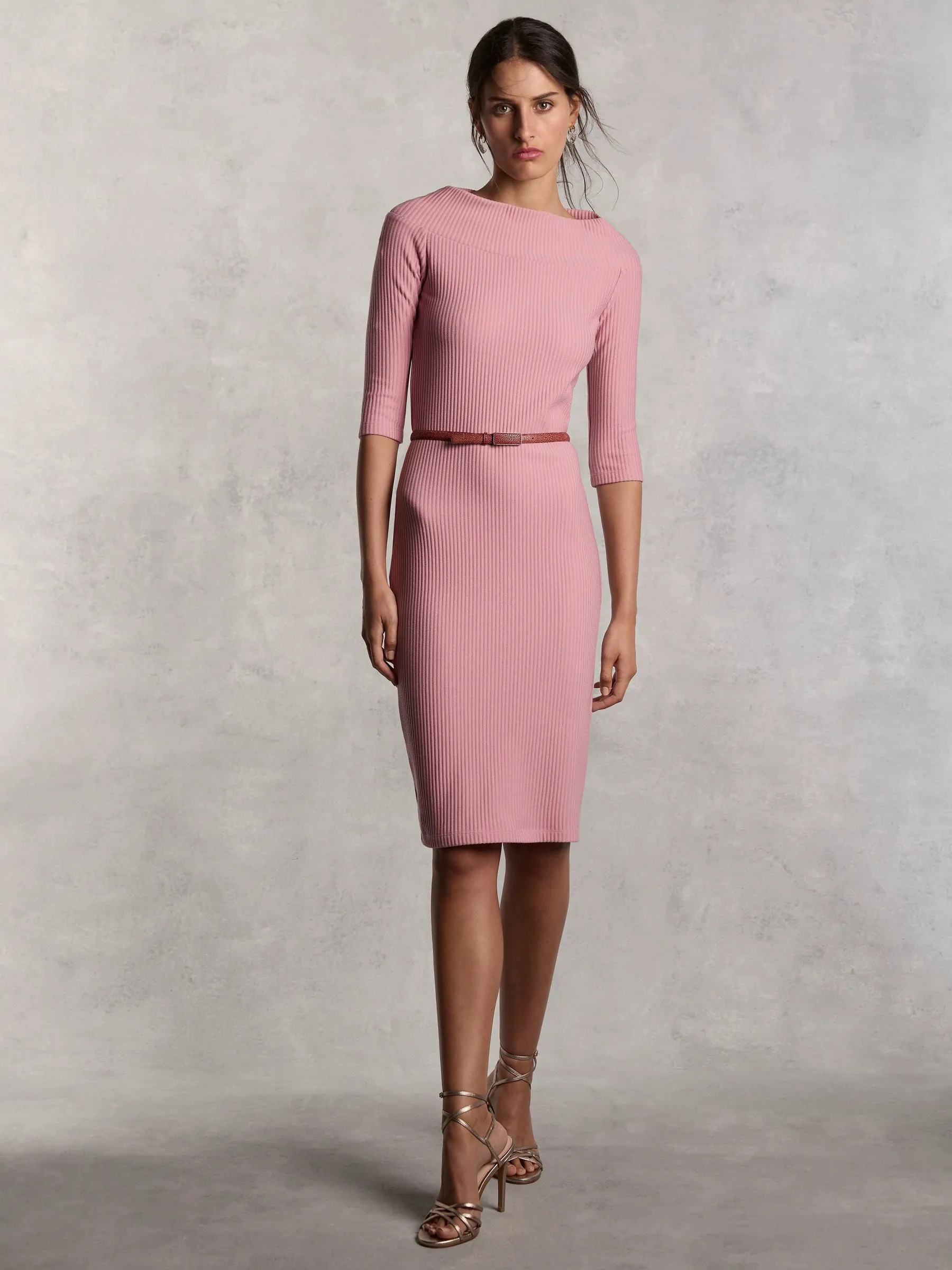 Moss & Spy Pina Off Shoulder Dress Ms032003