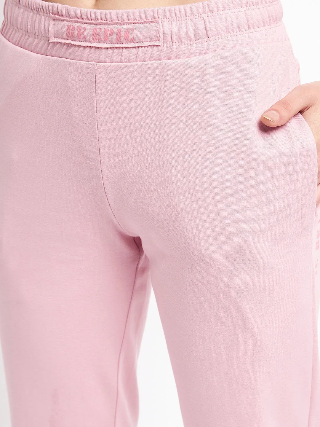 mSECRET Solid Black Trackpants  with pockets