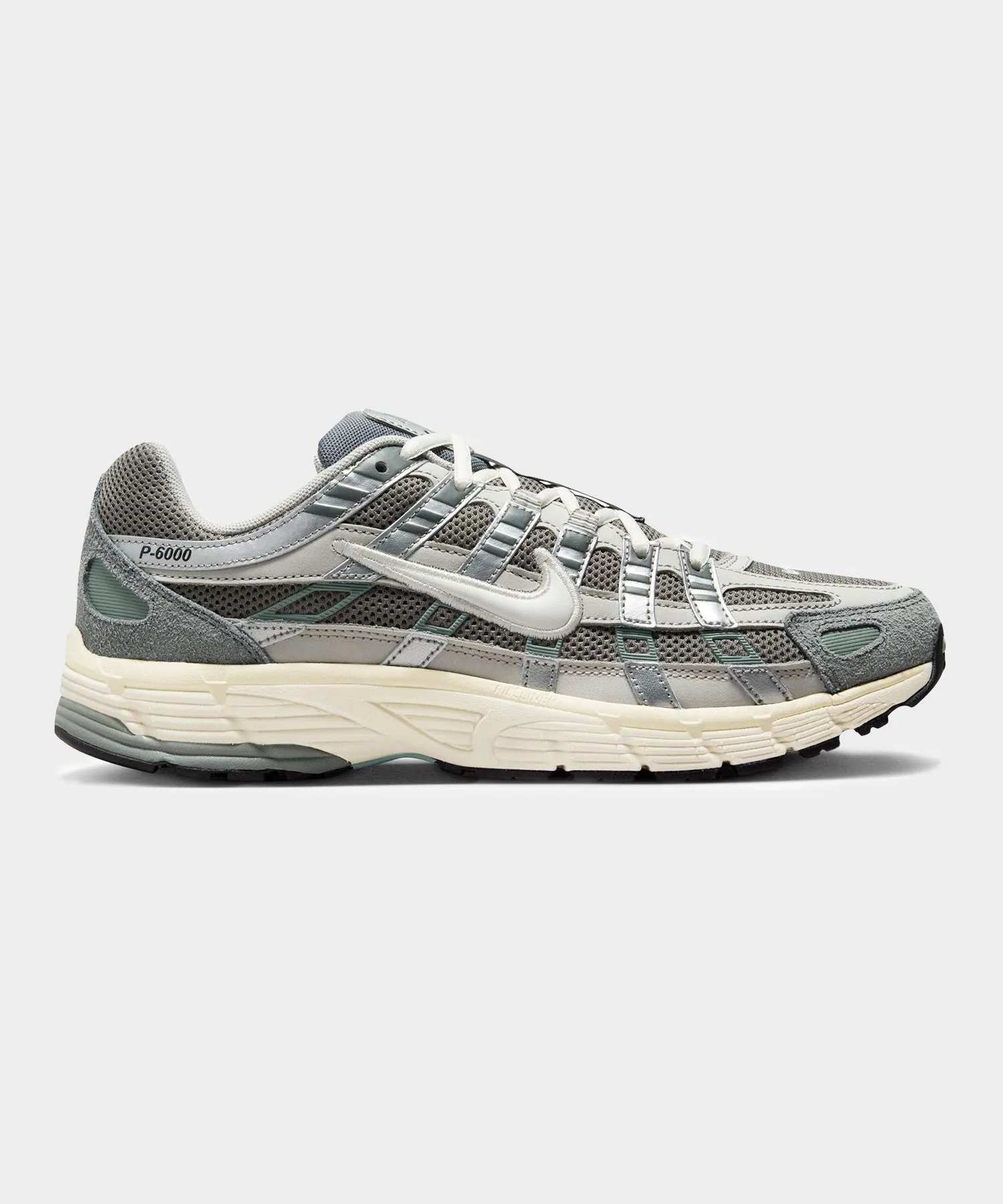 Nike P-6000 in Flat Pewter   Metallic Silver