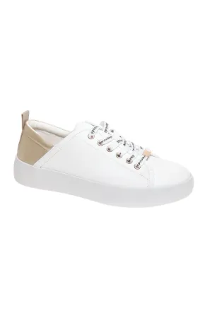 Outwoods Shauna Gold Combo Sneaker