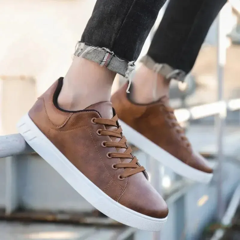 Paolo Leather Sneakers