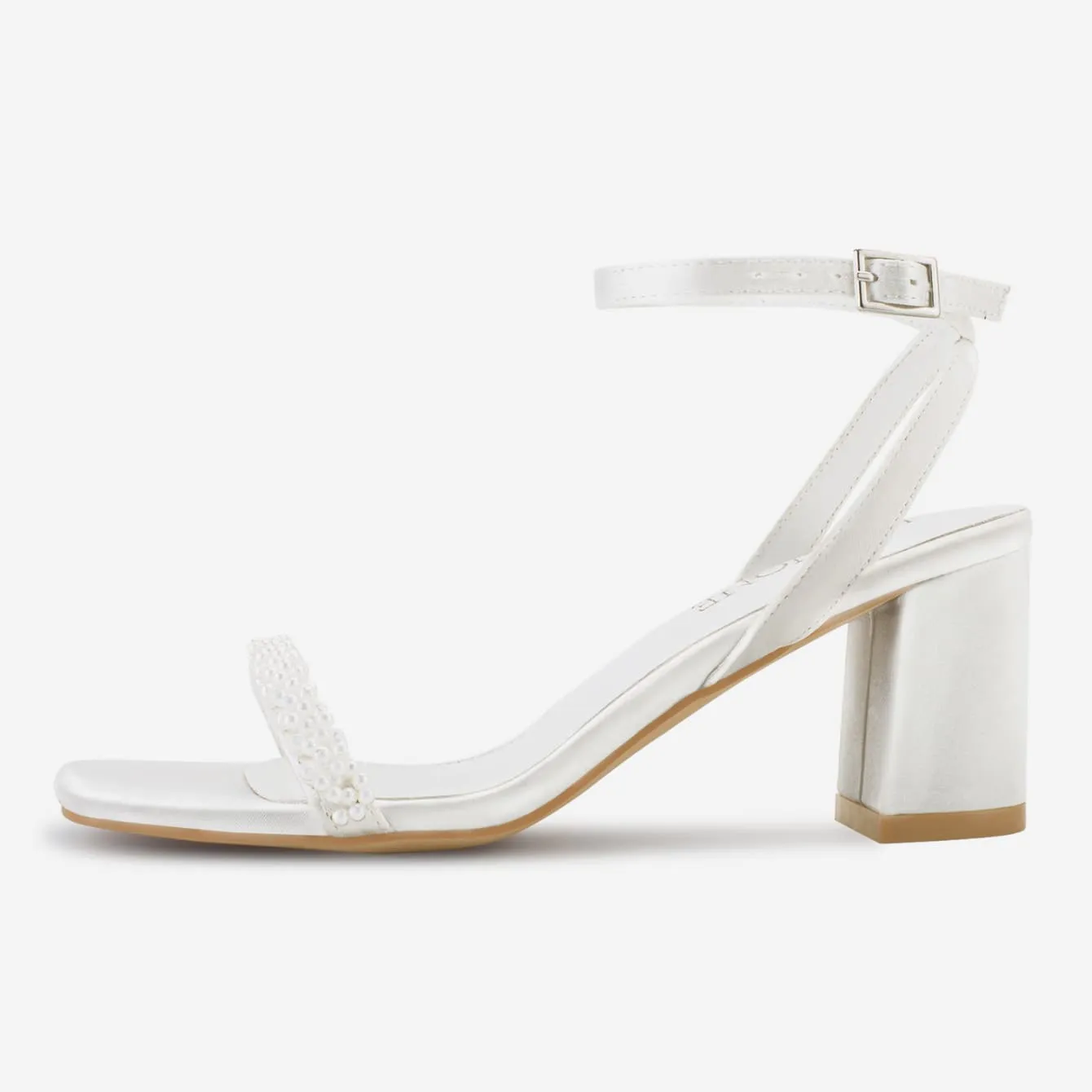 Pearl Strappy Heels for Women