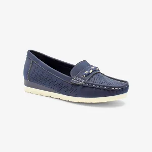 Perforated Ladies Causal Shoes