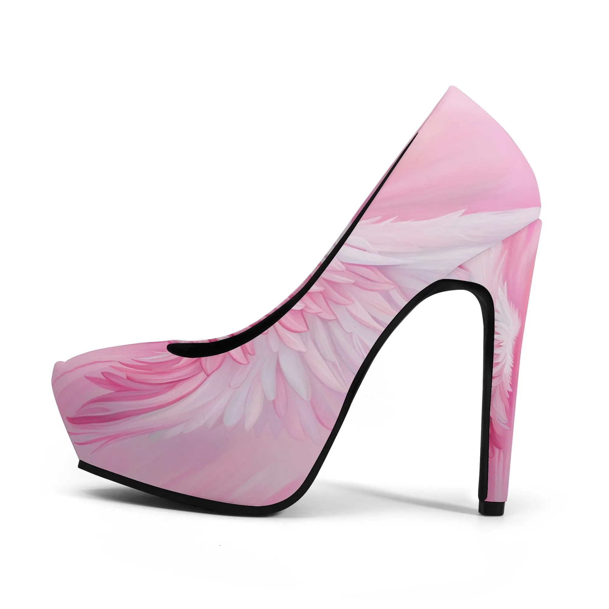 Pink Angel High Heels