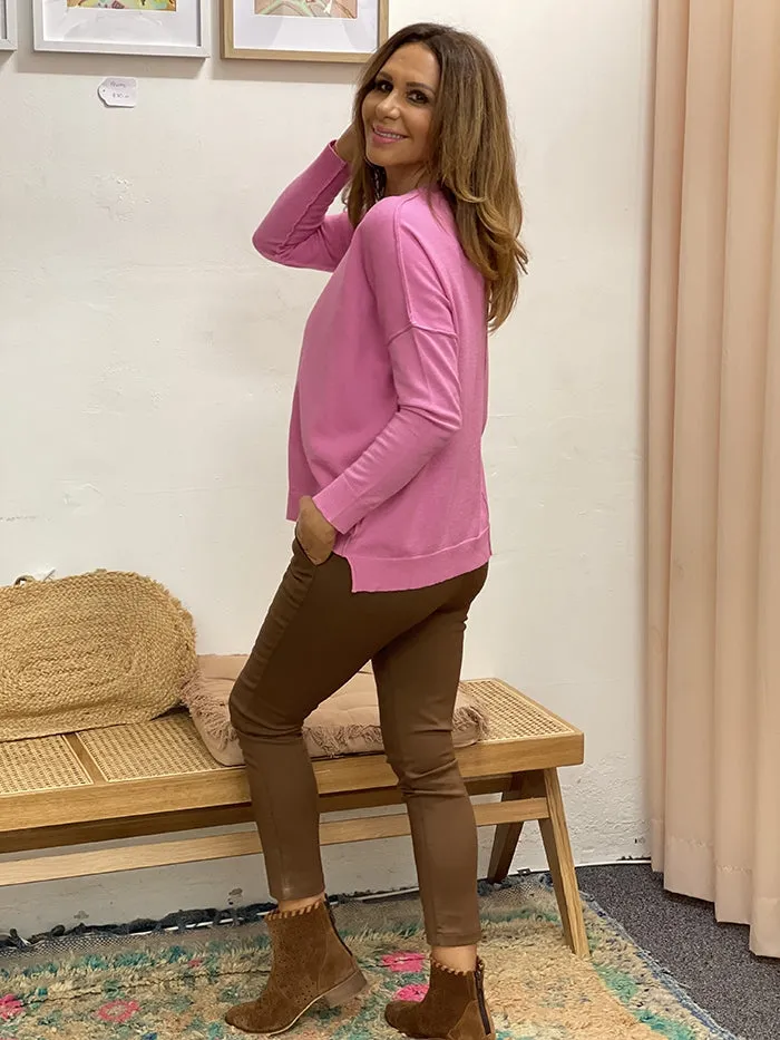 Pink Ballet Knit
