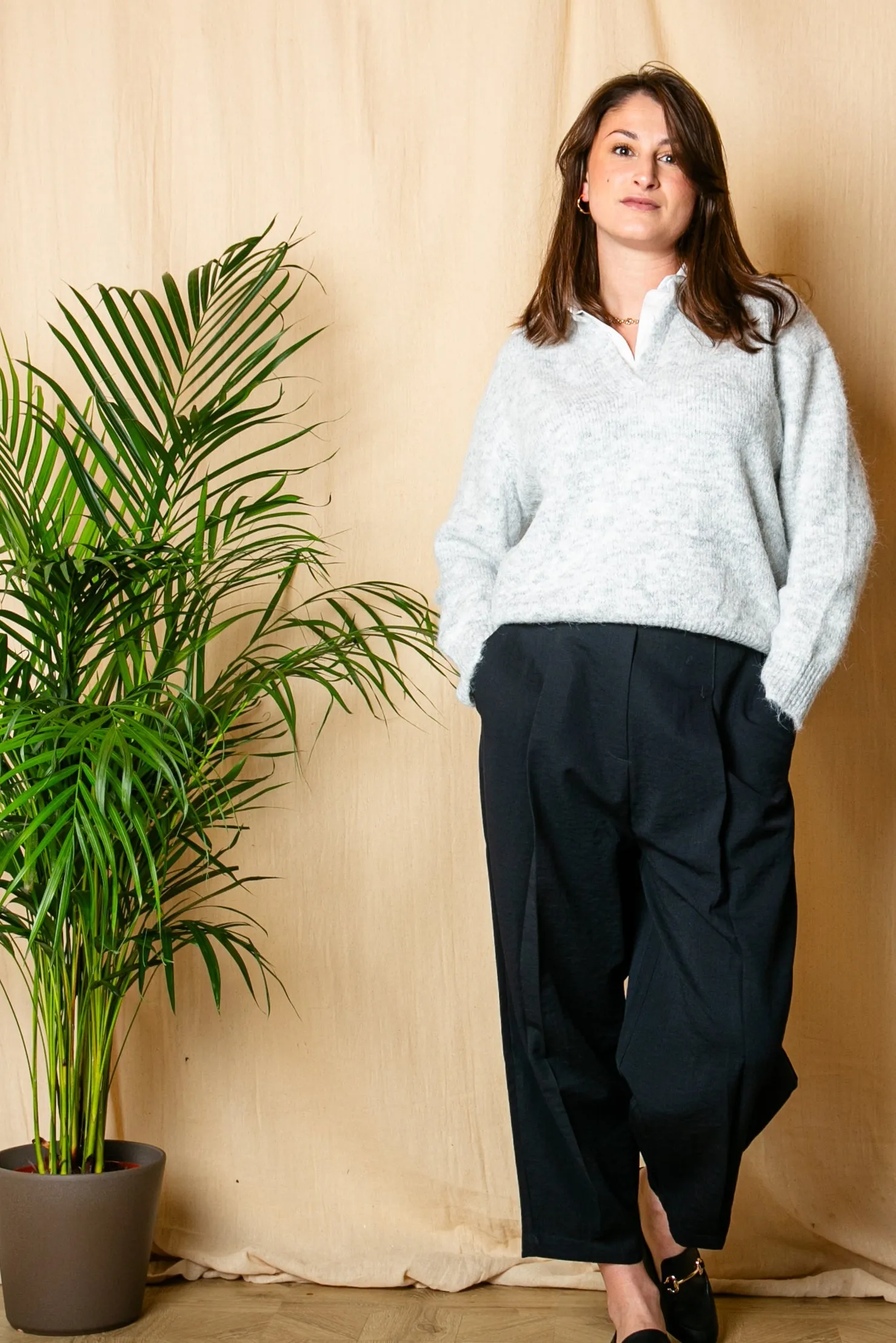 Pleat Front Trousers