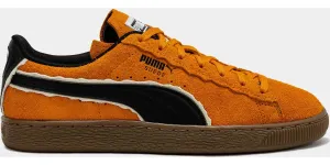Puma Suede Classic XXI Orange 393534-01 Black Shoe Sneaker Trainer