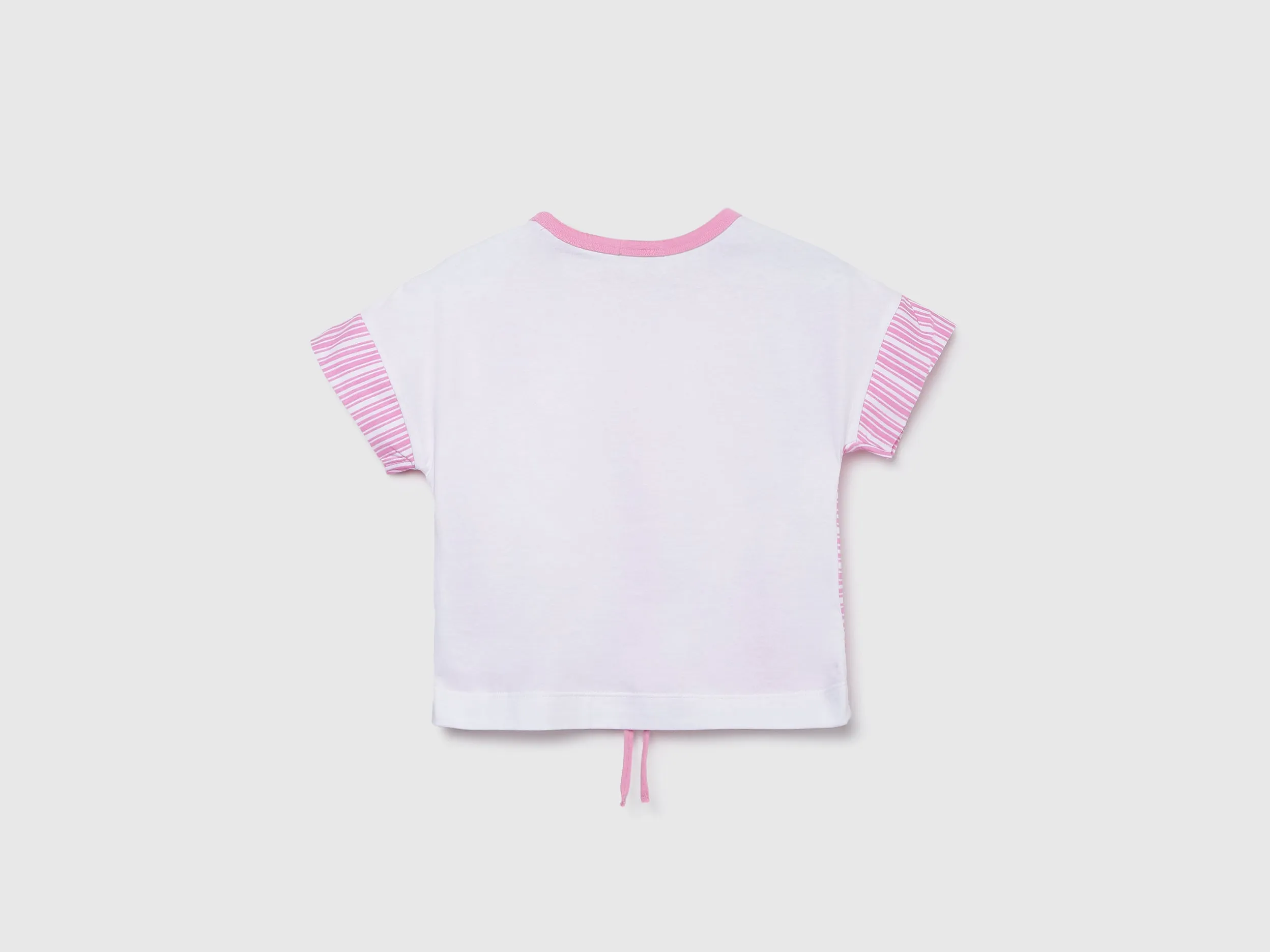 Regular-Fit Crew Neck Striped Top