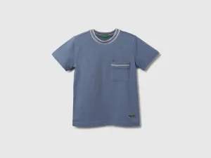 Regular Fit Round Neck Pocket T-Shirt