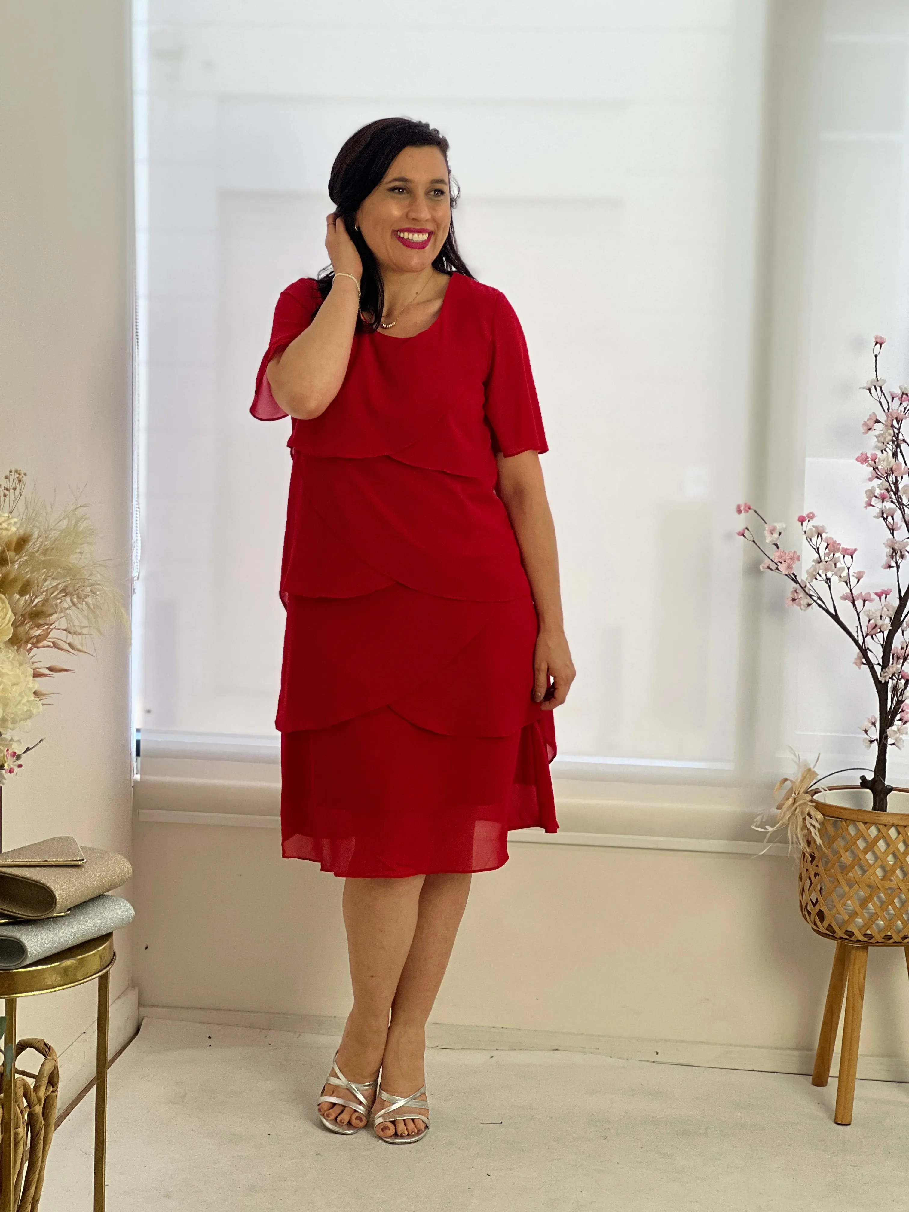 Remy Red Evening Dress