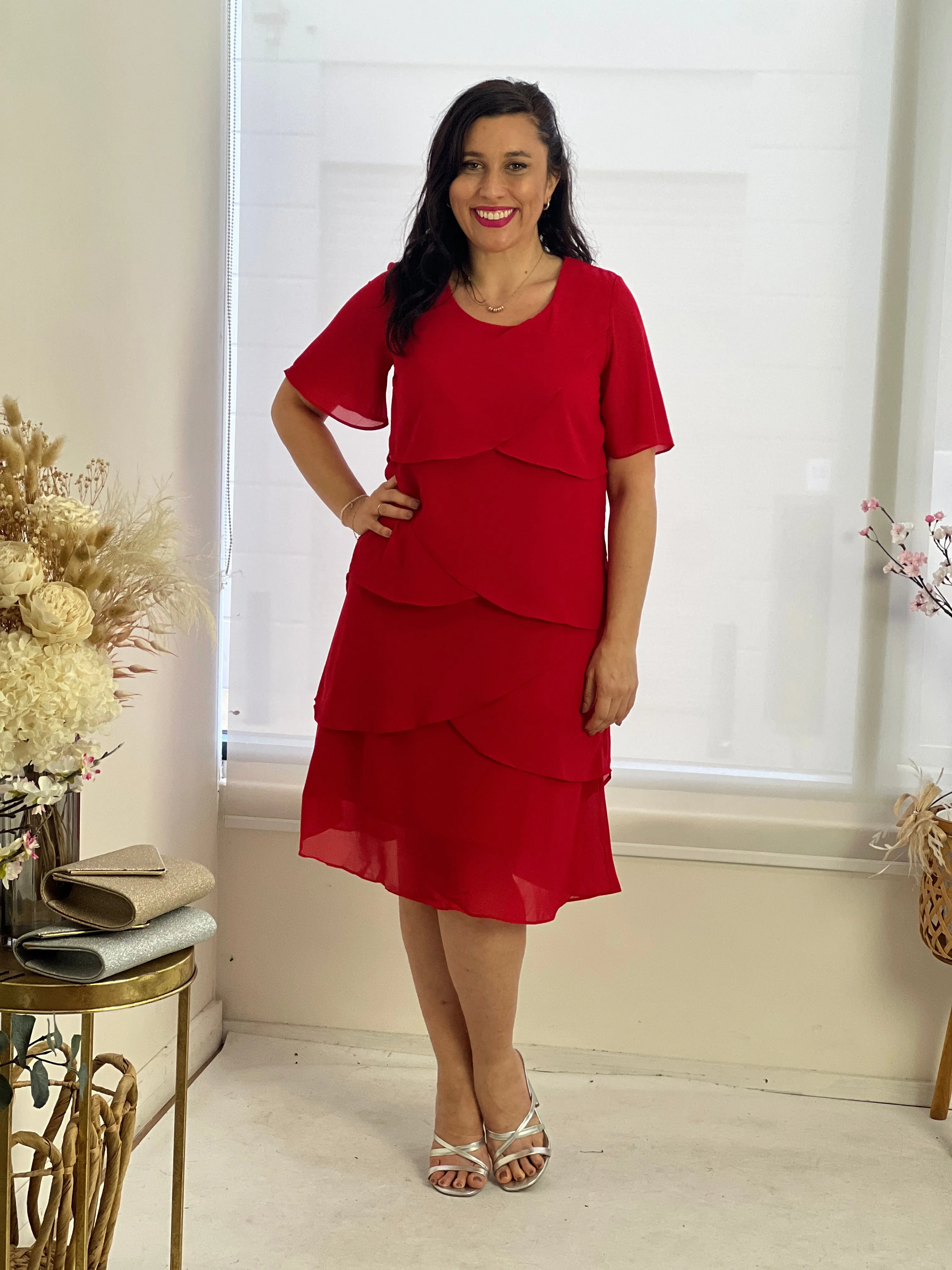Remy Red Evening Dress