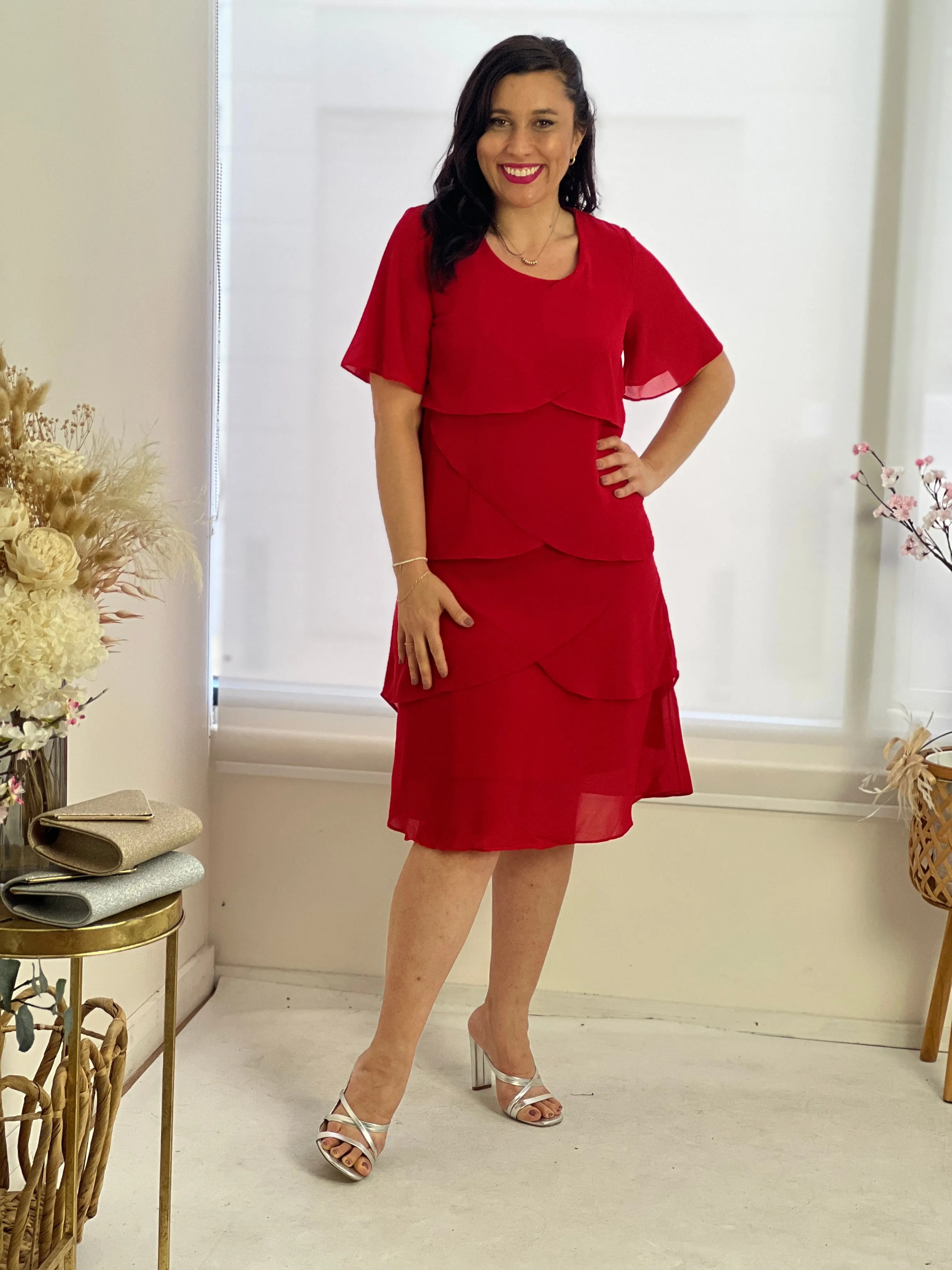 Remy Red Evening Dress