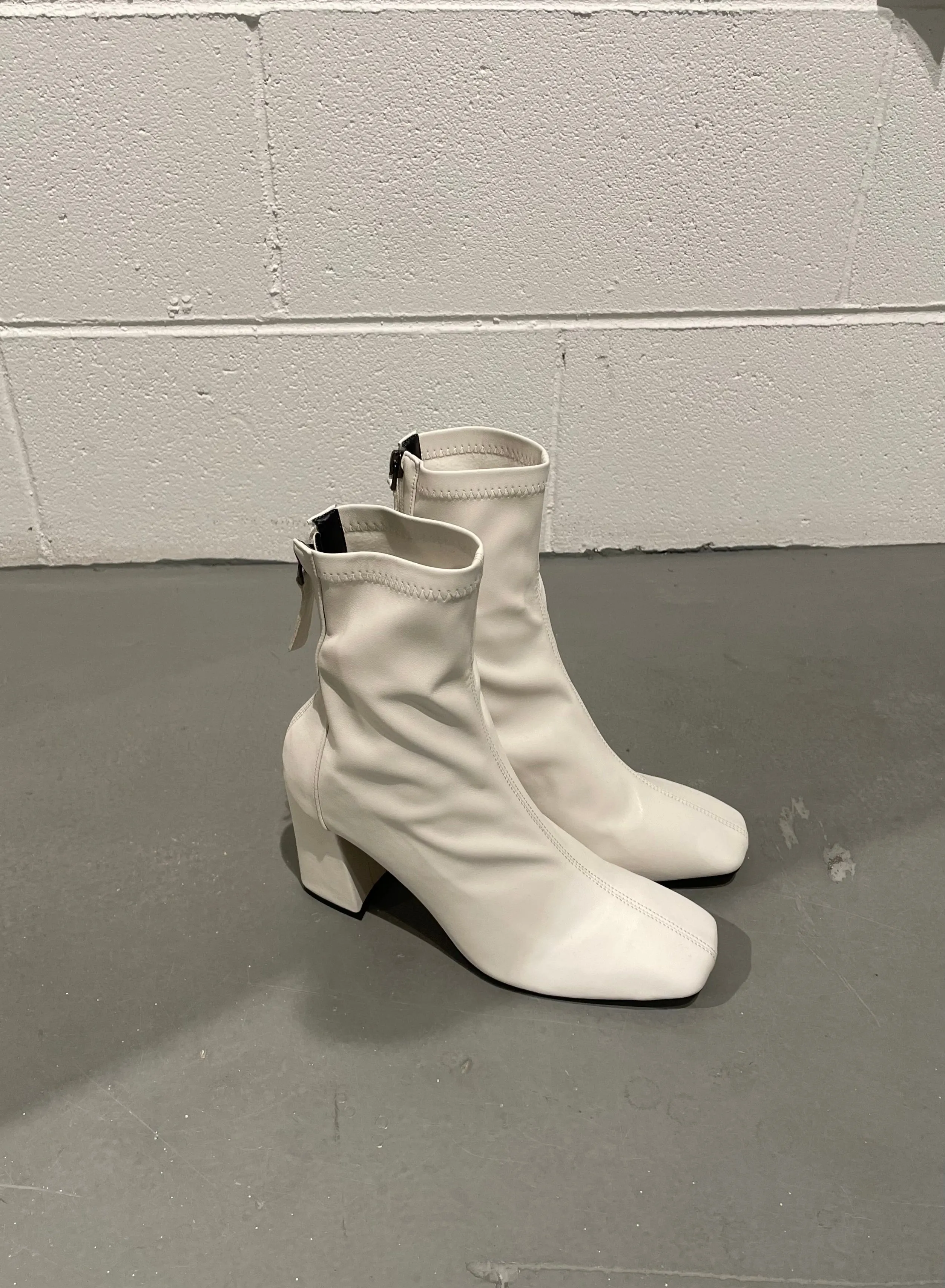 Retro Middle Span Ankle Boots 5cm