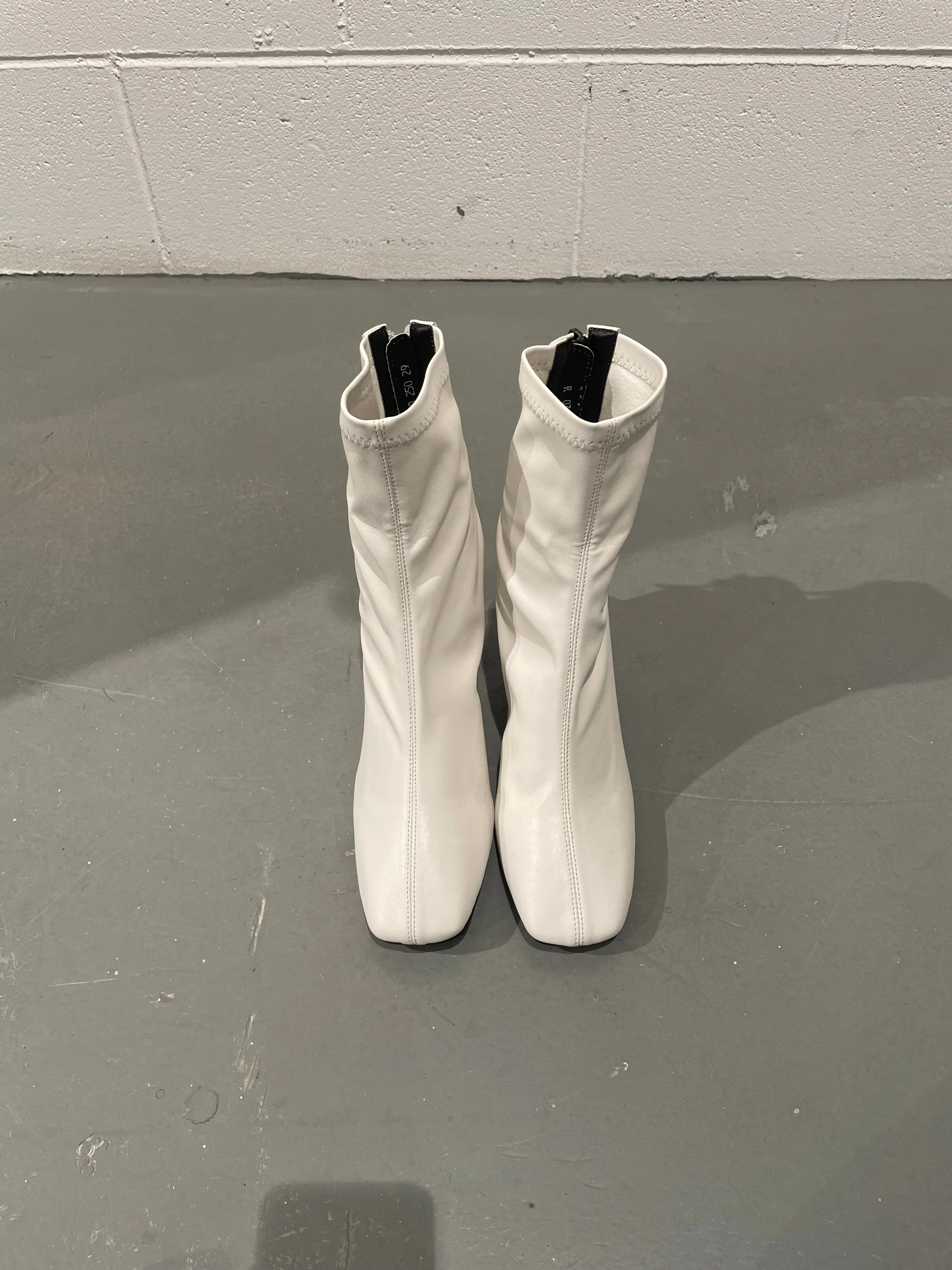 Retro Middle Span Ankle Boots 5cm