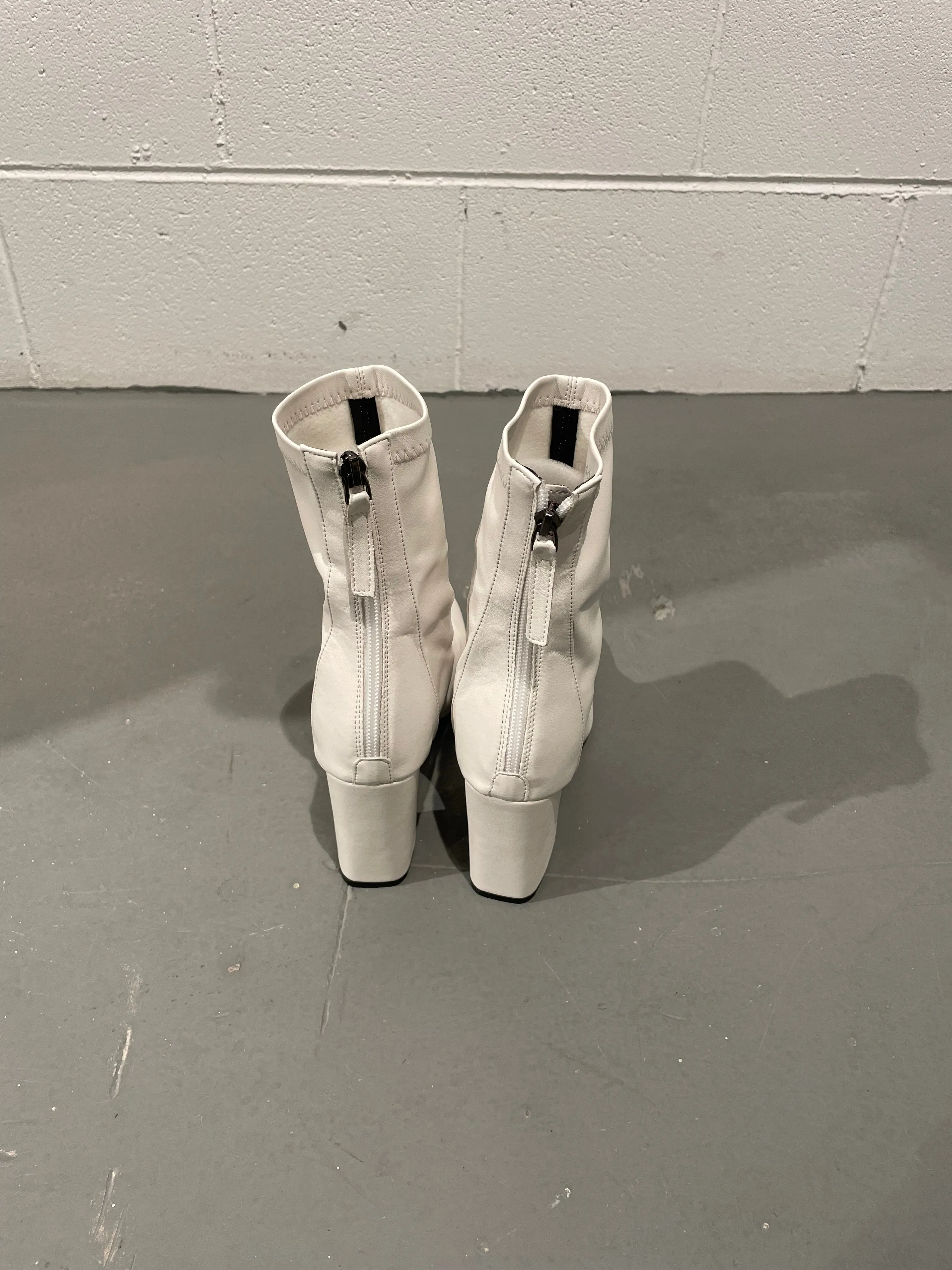 Retro Middle Span Ankle Boots 5cm