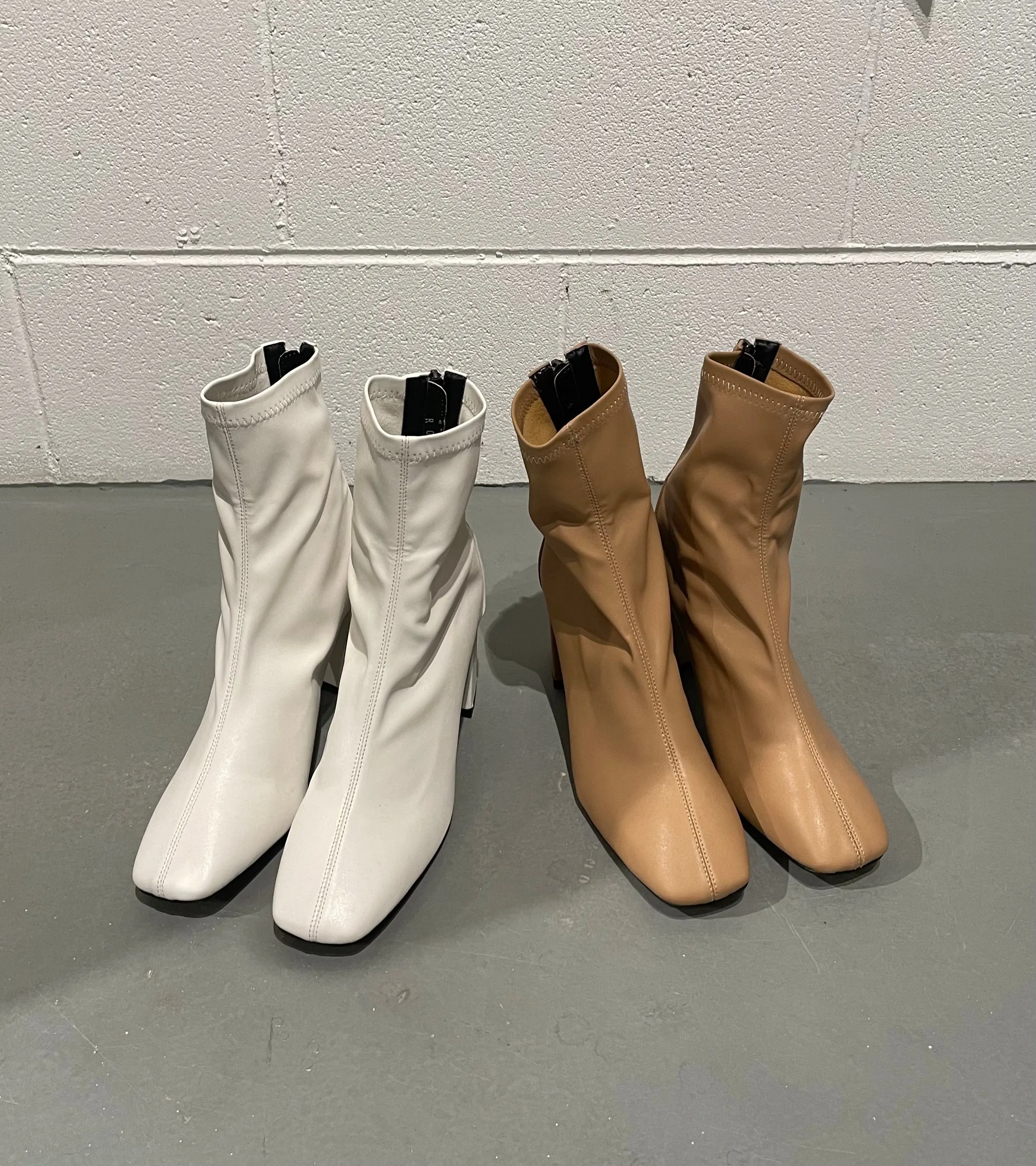 Retro Middle Span Ankle Boots 5cm