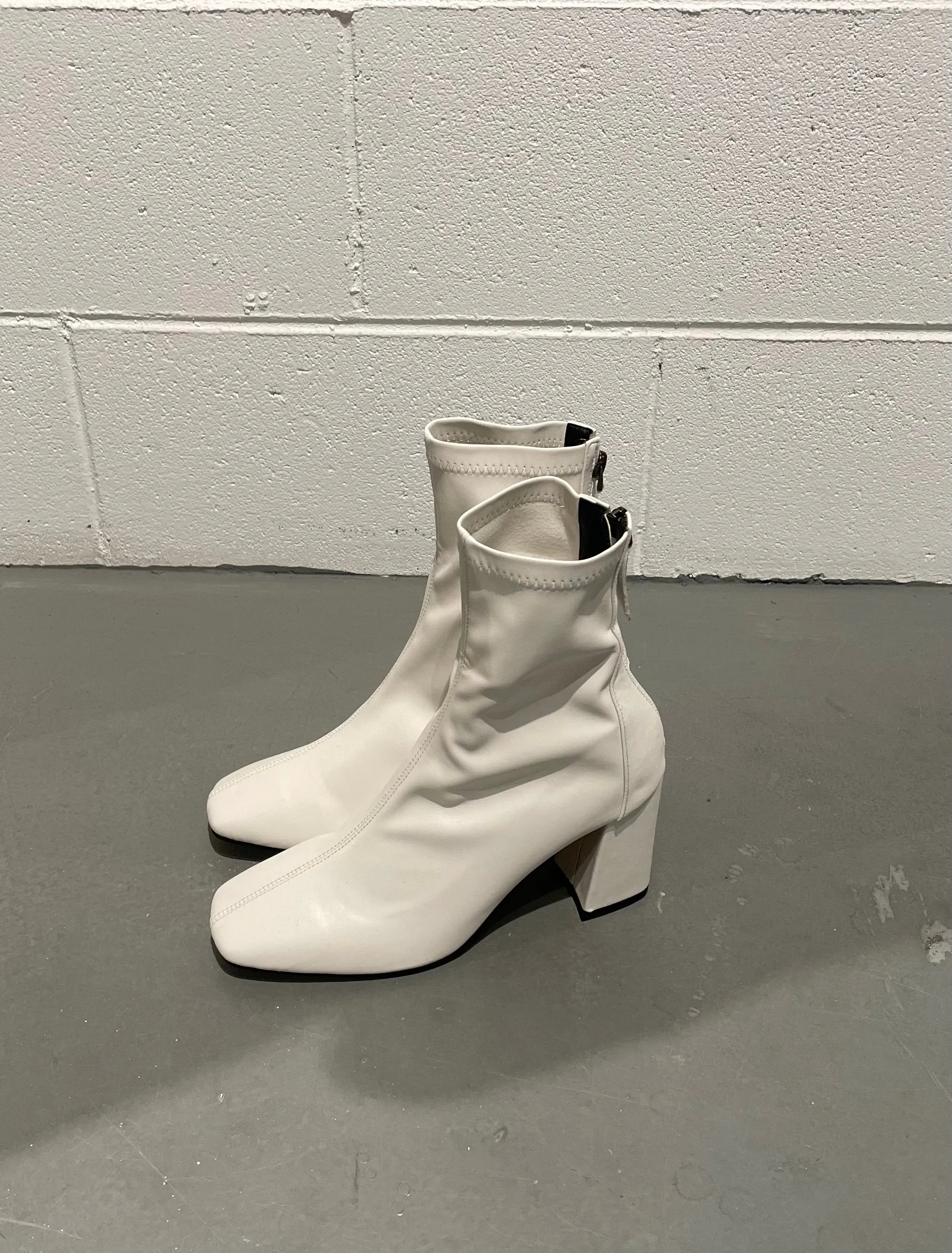 Retro Middle Span Ankle Boots 5cm