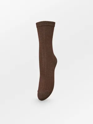 Rib Glitter Sock