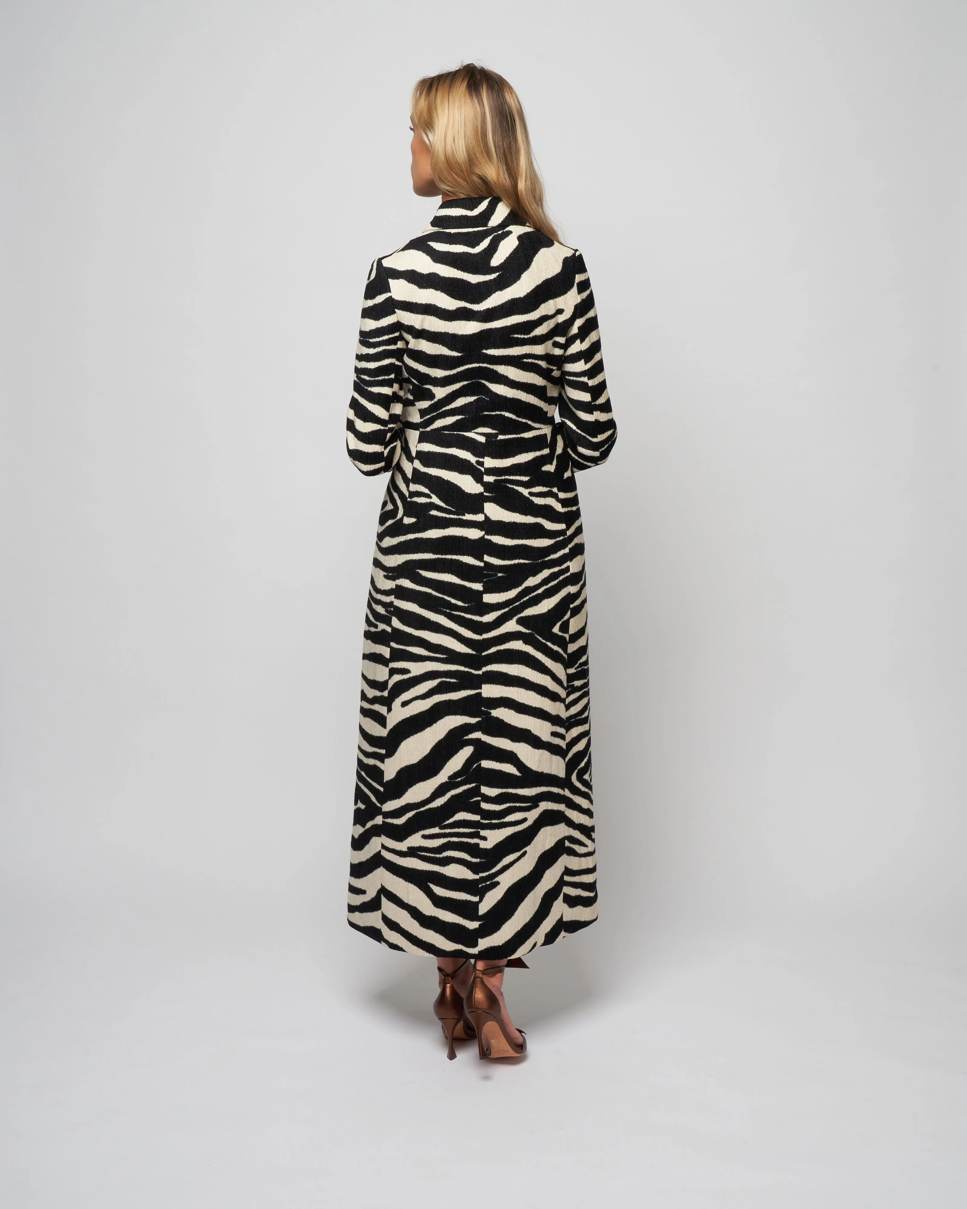 rilke long coat - ecru