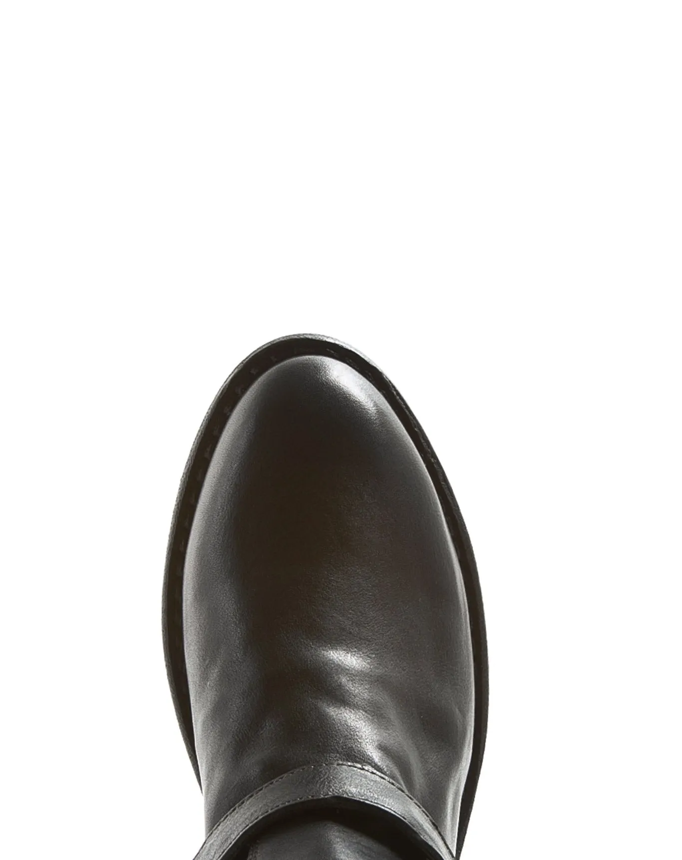 RIZ Black Leather Tall Boots
