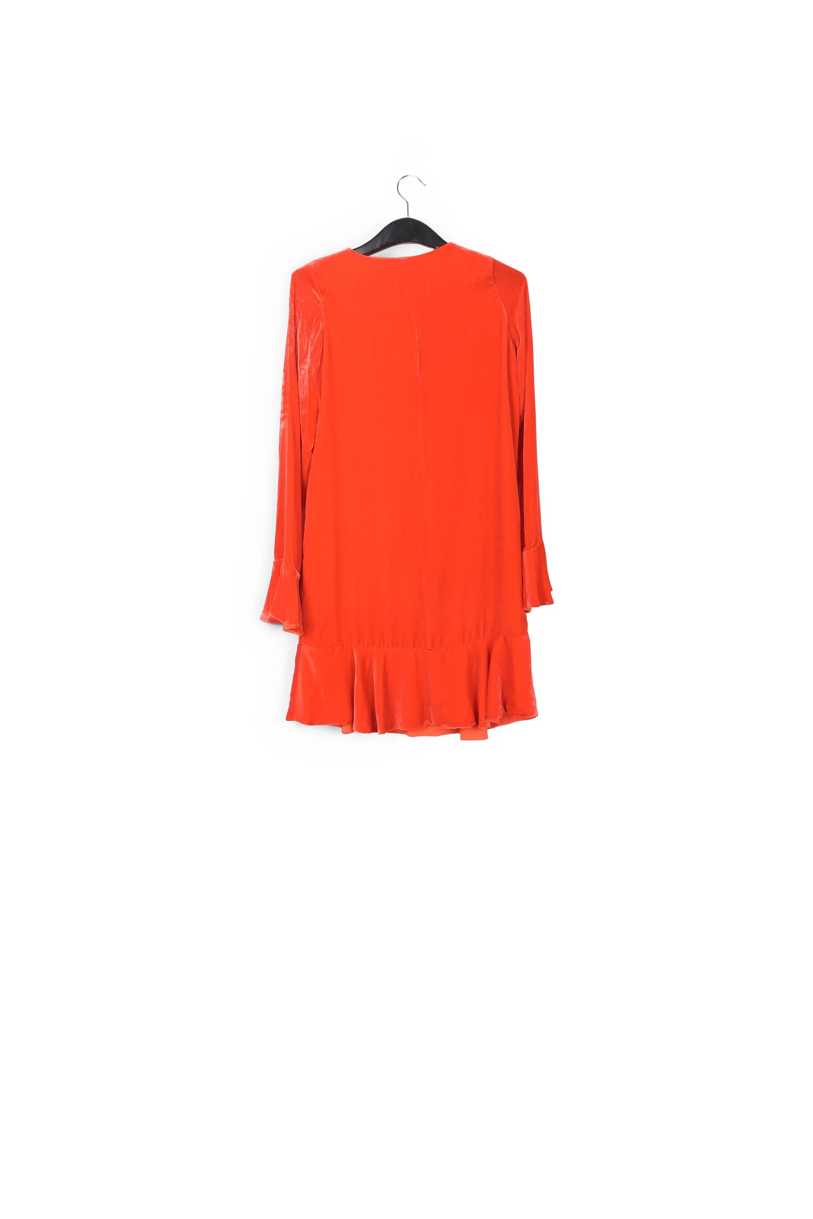 Ruffled mini dress