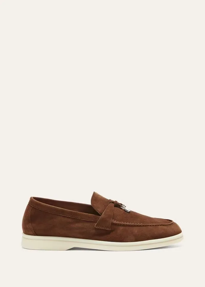 Saddle Brown Summer Charms Walk Loafers