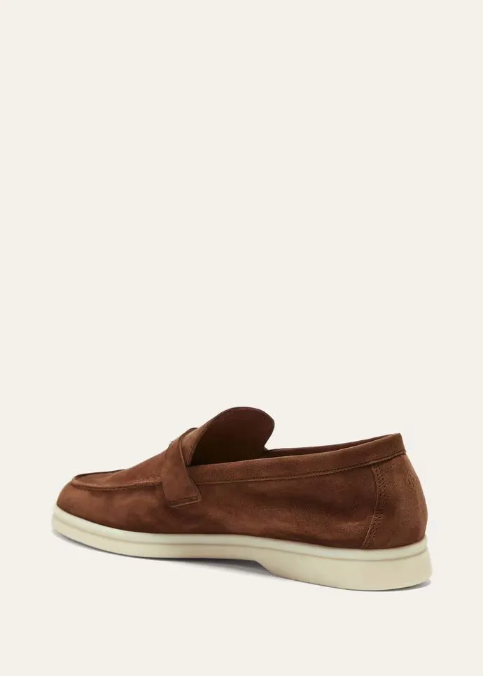 Saddle Brown Summer Charms Walk Loafers