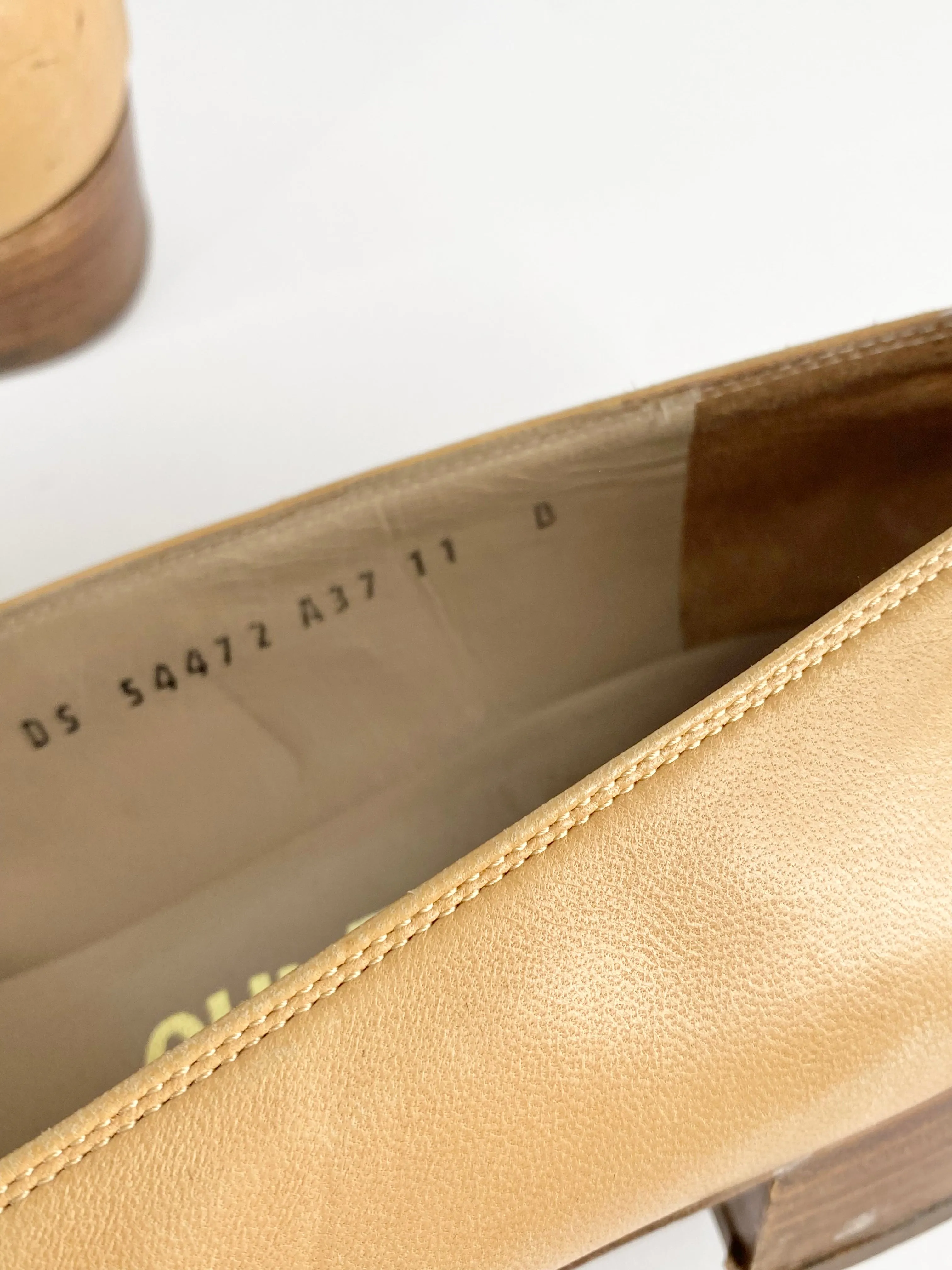 Salvatore Ferragamo Soft Tan Loafers - 8