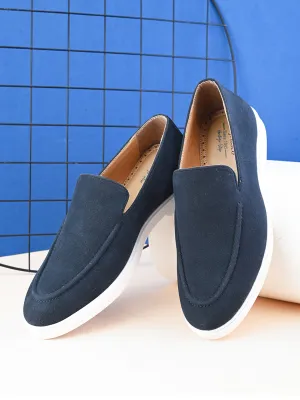 SAN FRISSCO Men Blue Casual Slip-On Shoes