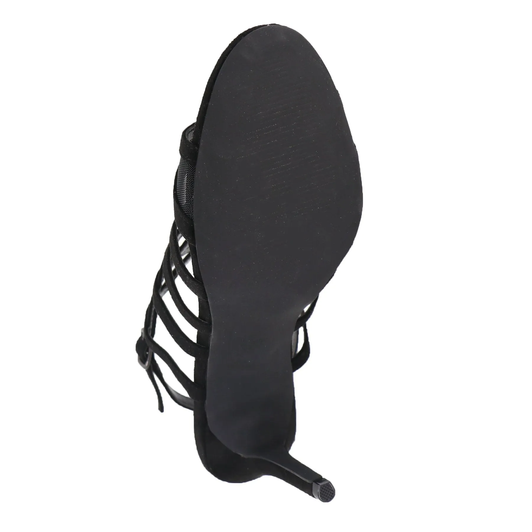 Savannah Black Crossover Strap Shoe