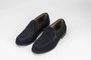 Seve Suede Loafer in Navy