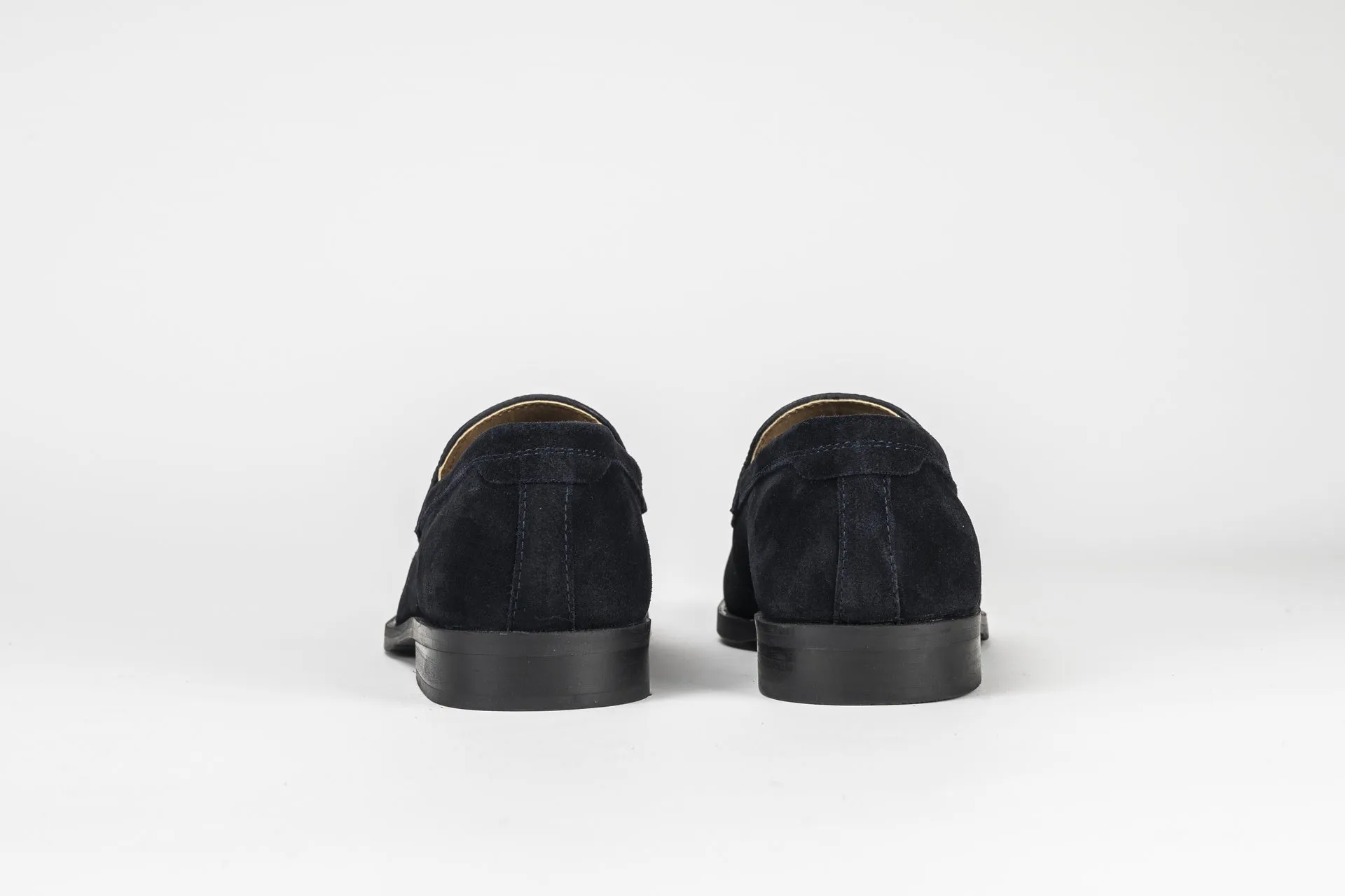 Seve Suede Loafer in Navy