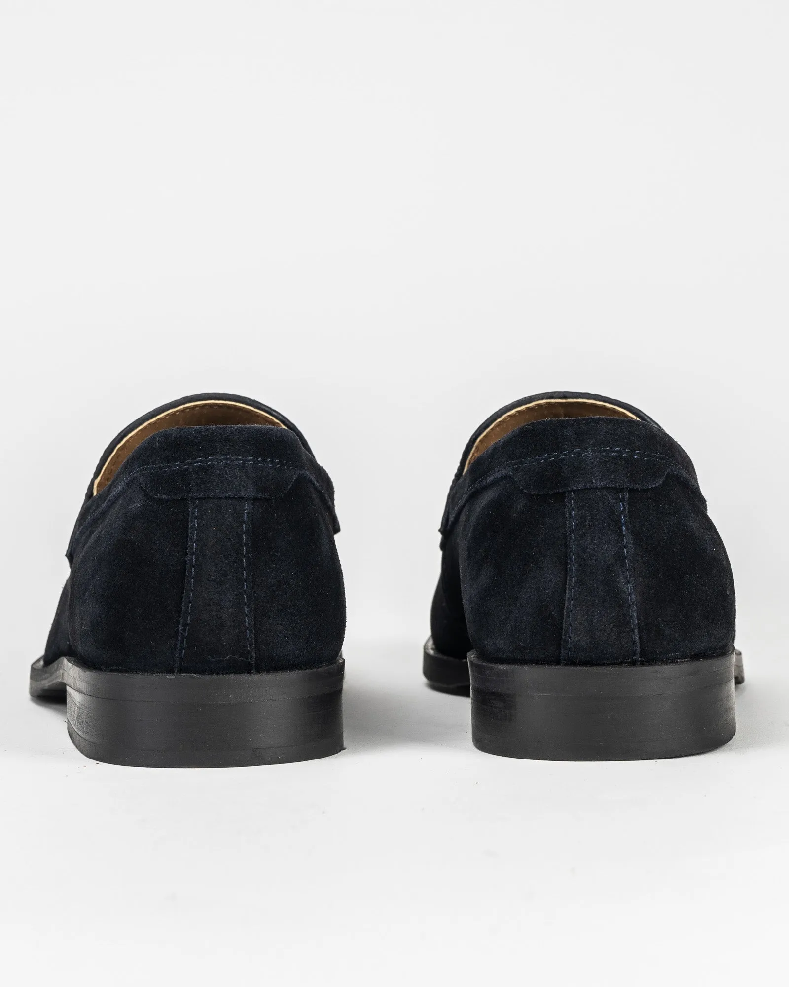 Seve Suede Loafers in Navy
